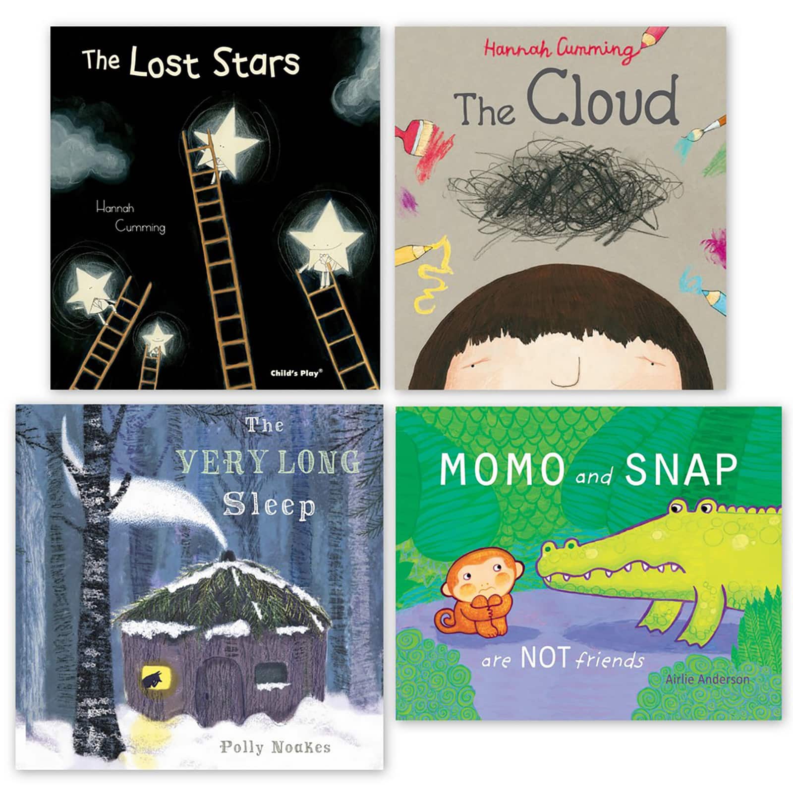 Child's Play Books Focusing On Feelings Soft Cover Book Set, 4ct.