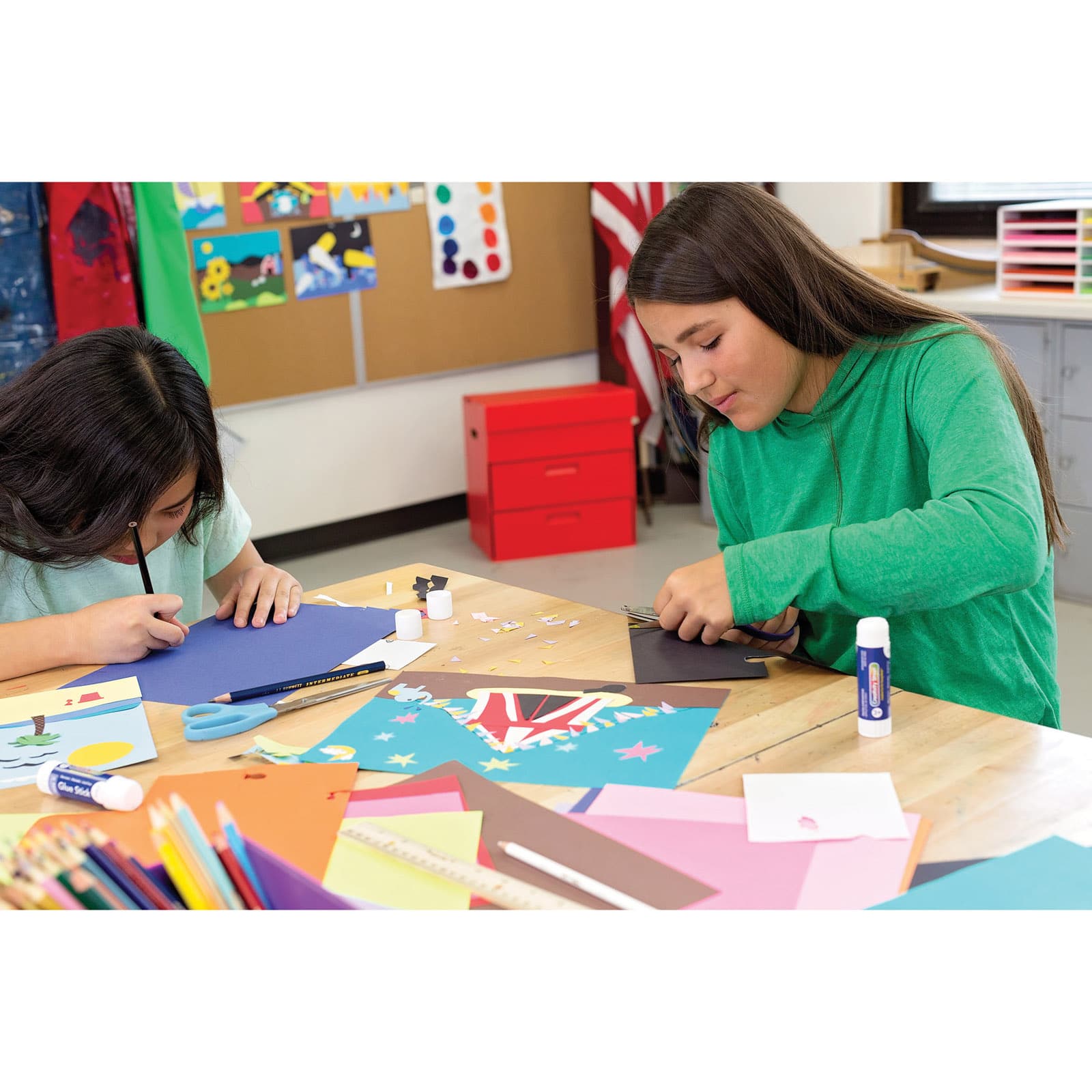 Tru-Ray® Smart-Stack™ 9" x 12" Assorted Color Construction Paper, 240 Sheets