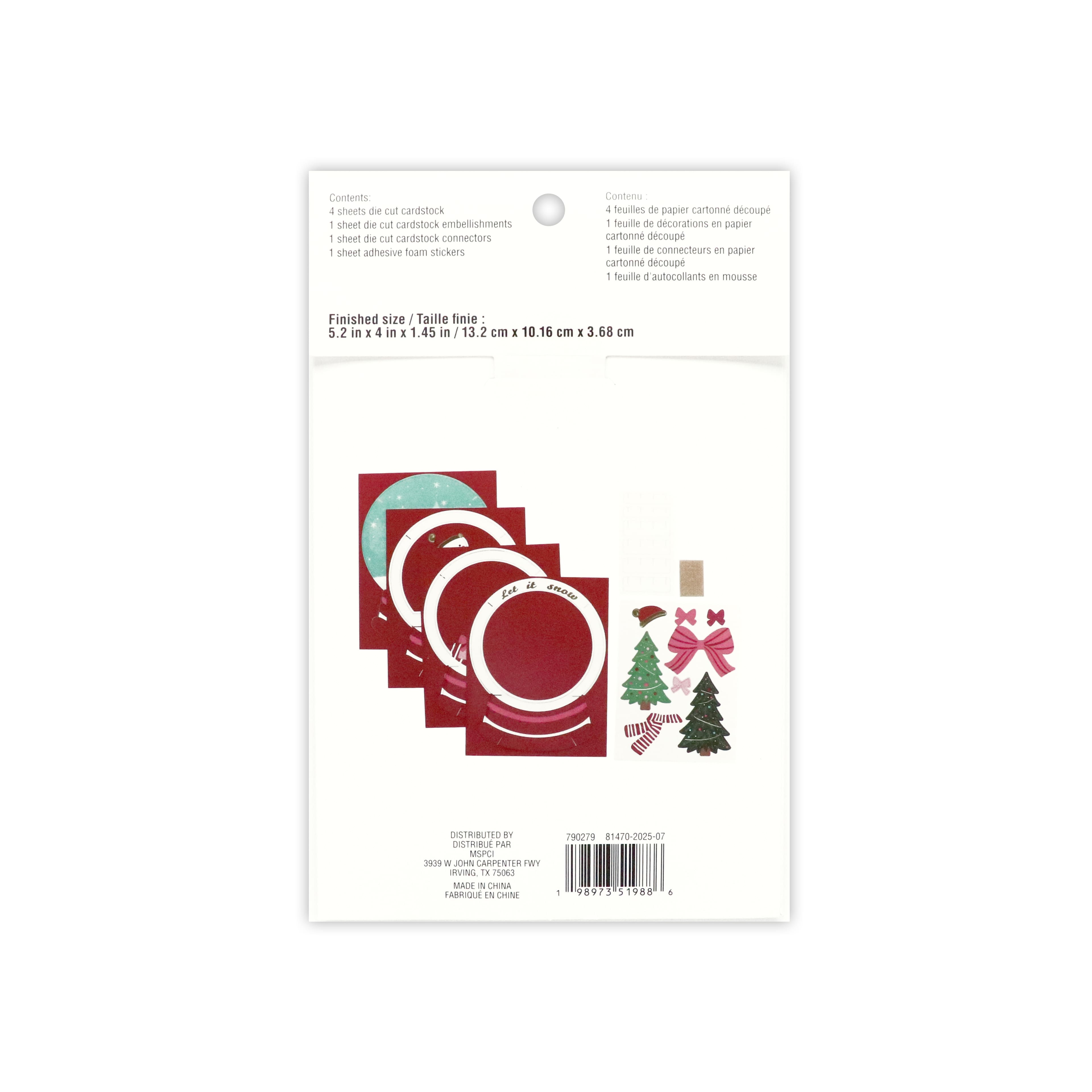 Snow Globe Paper Diorama Kit by Recollections&#x2122;