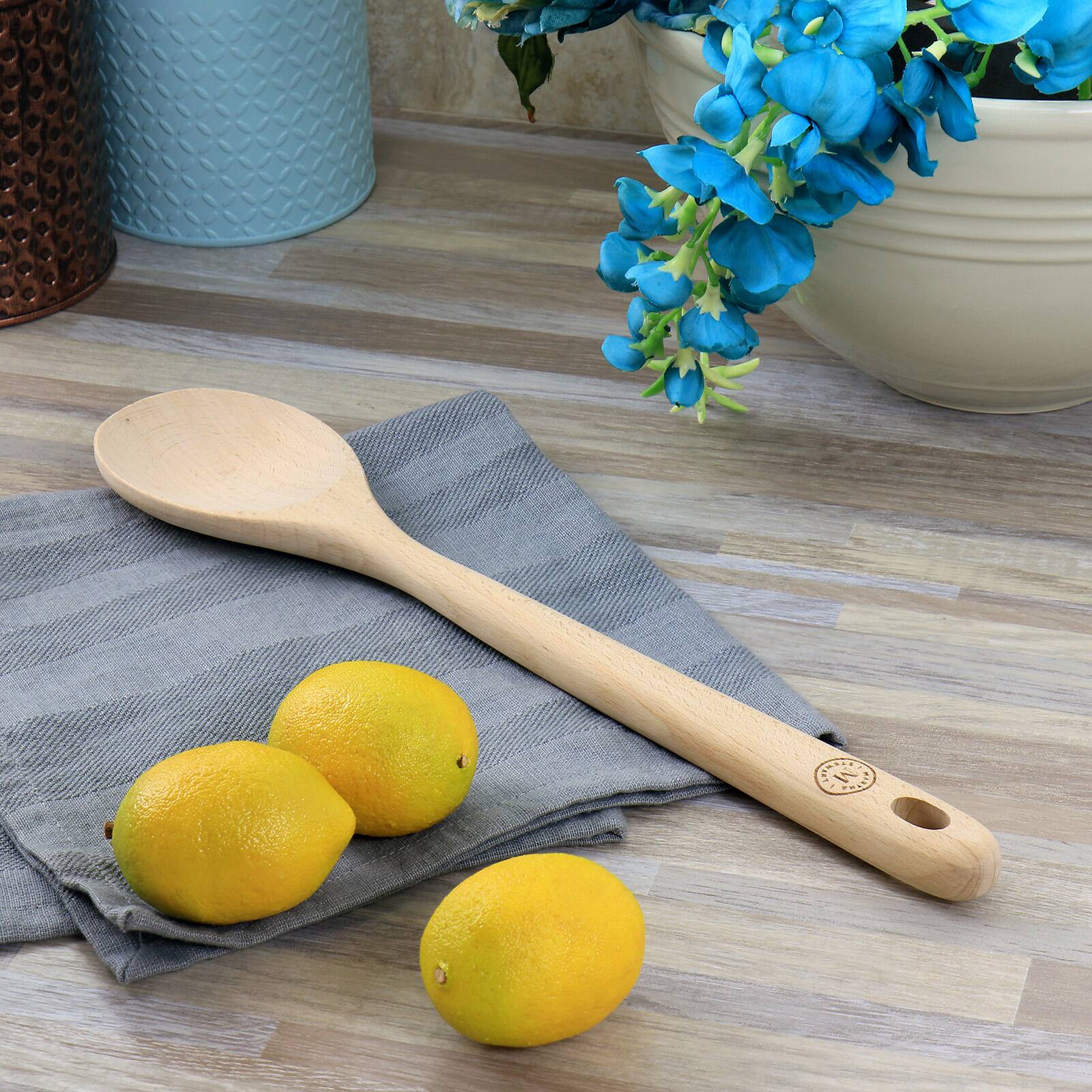 Martha Stewart 14&#x27;&#x27; Beech Wood Spoon