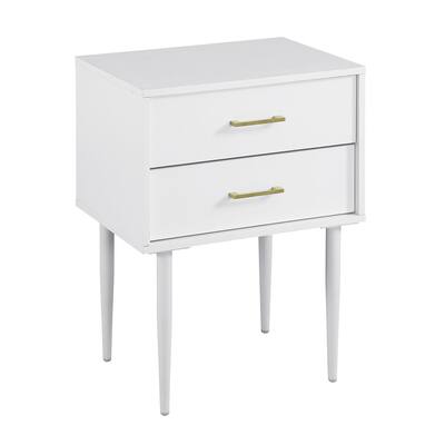 Walker Edison White Modern Nightstand | Michaels