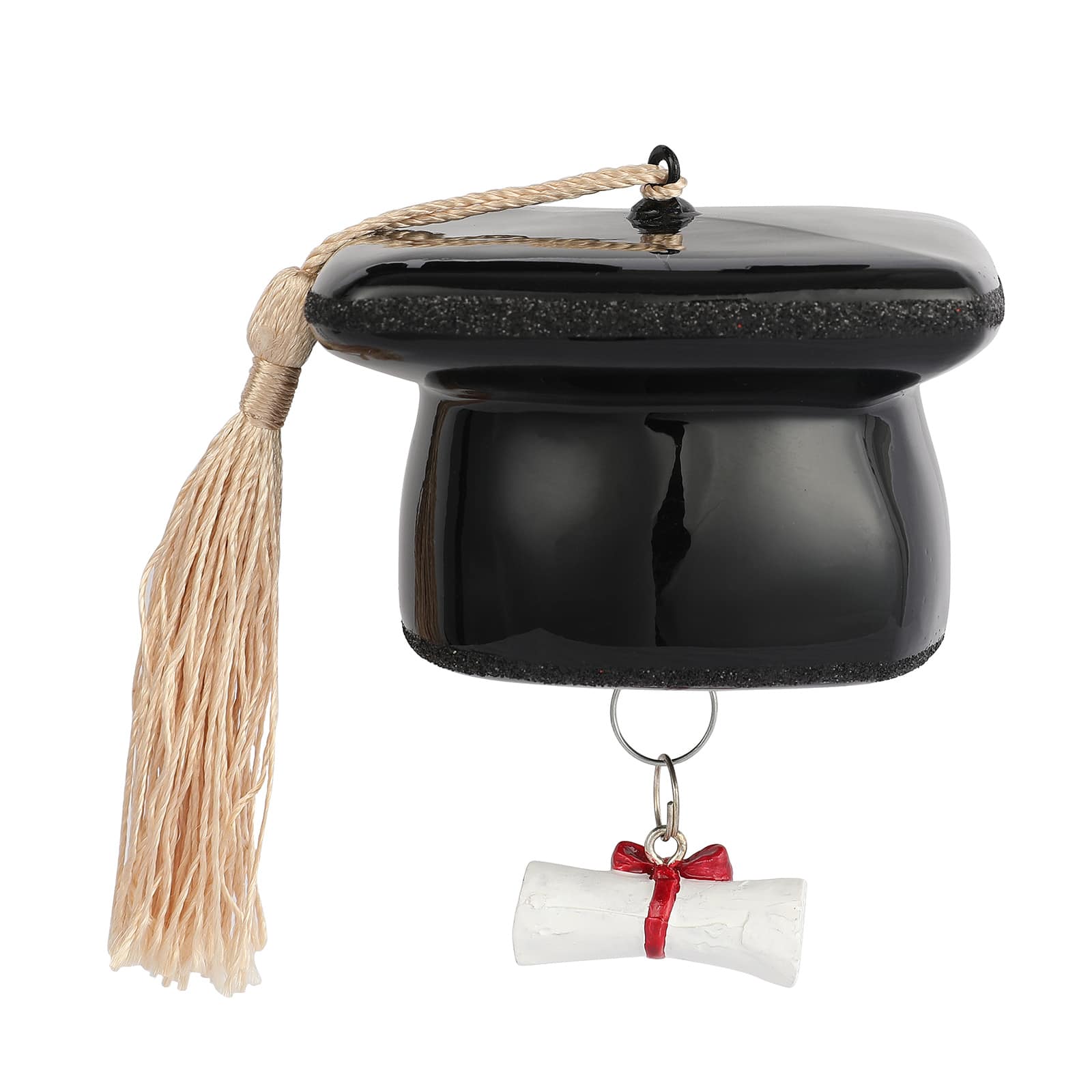 3&#x22; Graduation Cap Glass Ornament by Ashland&#xAE;