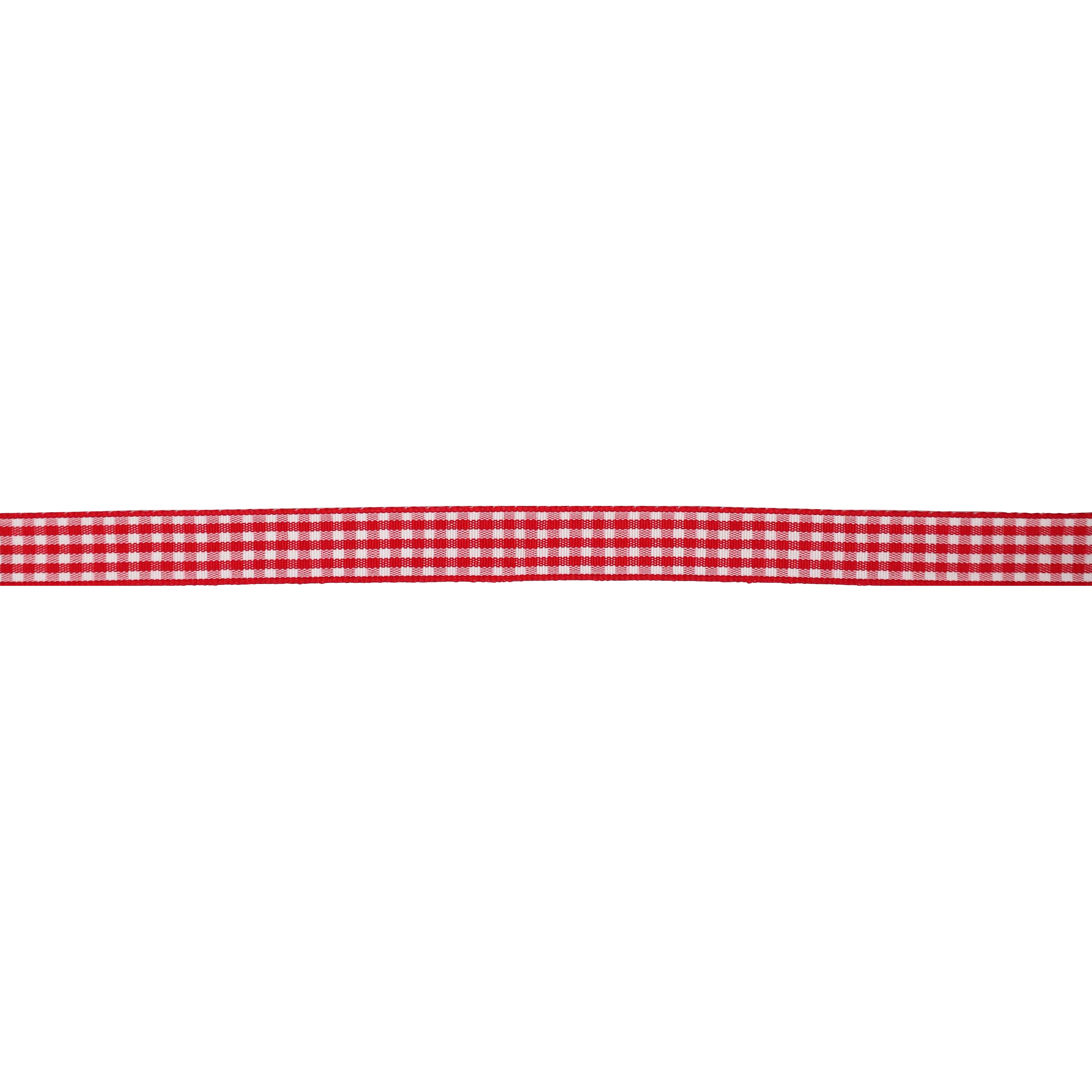 5/8&#x22; x 12ft. Gingham Ribbon by Celebrate It&#xAE; Red, White &#x26; Blue