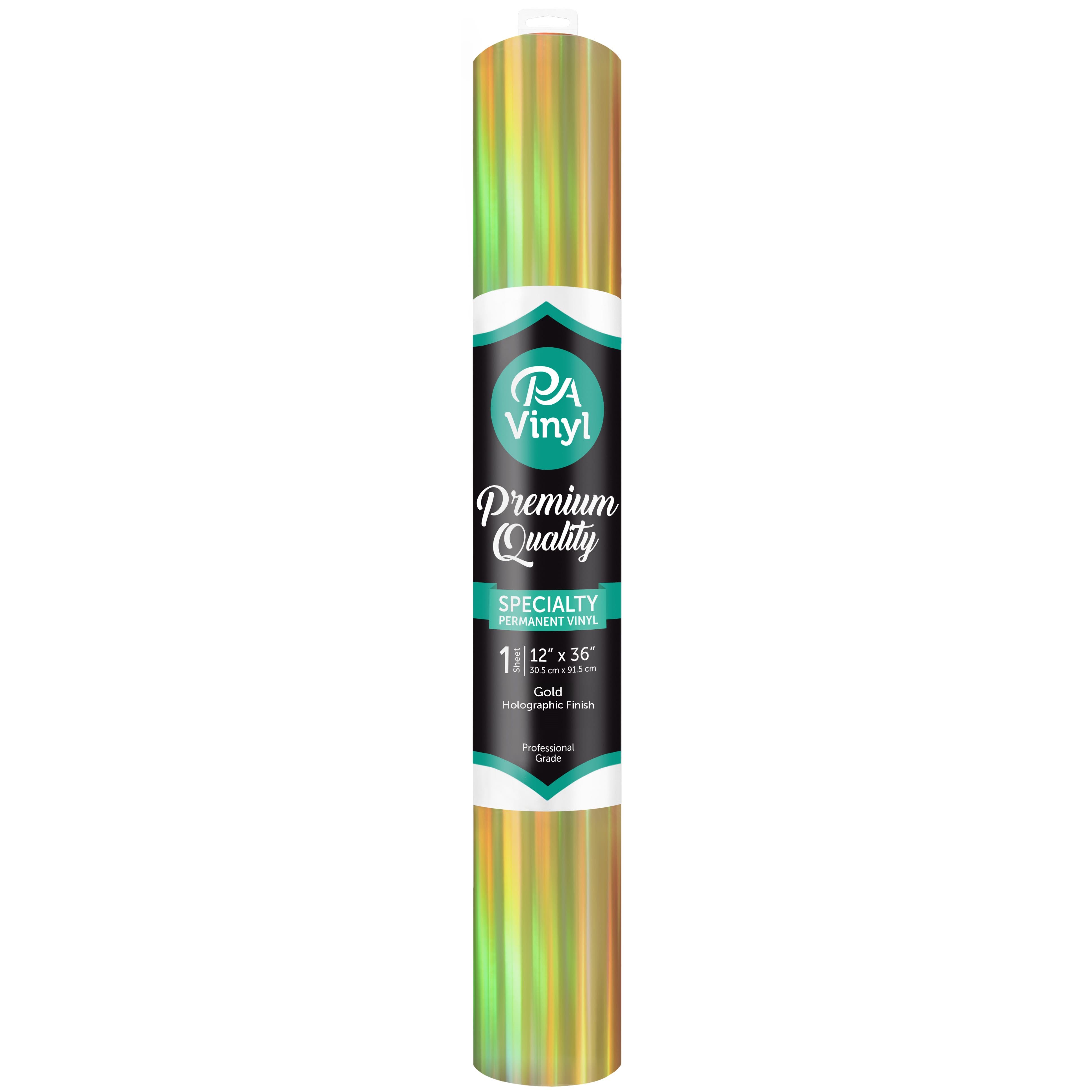 PA Vinyl Holographic Permanent Adhesive Vinyl