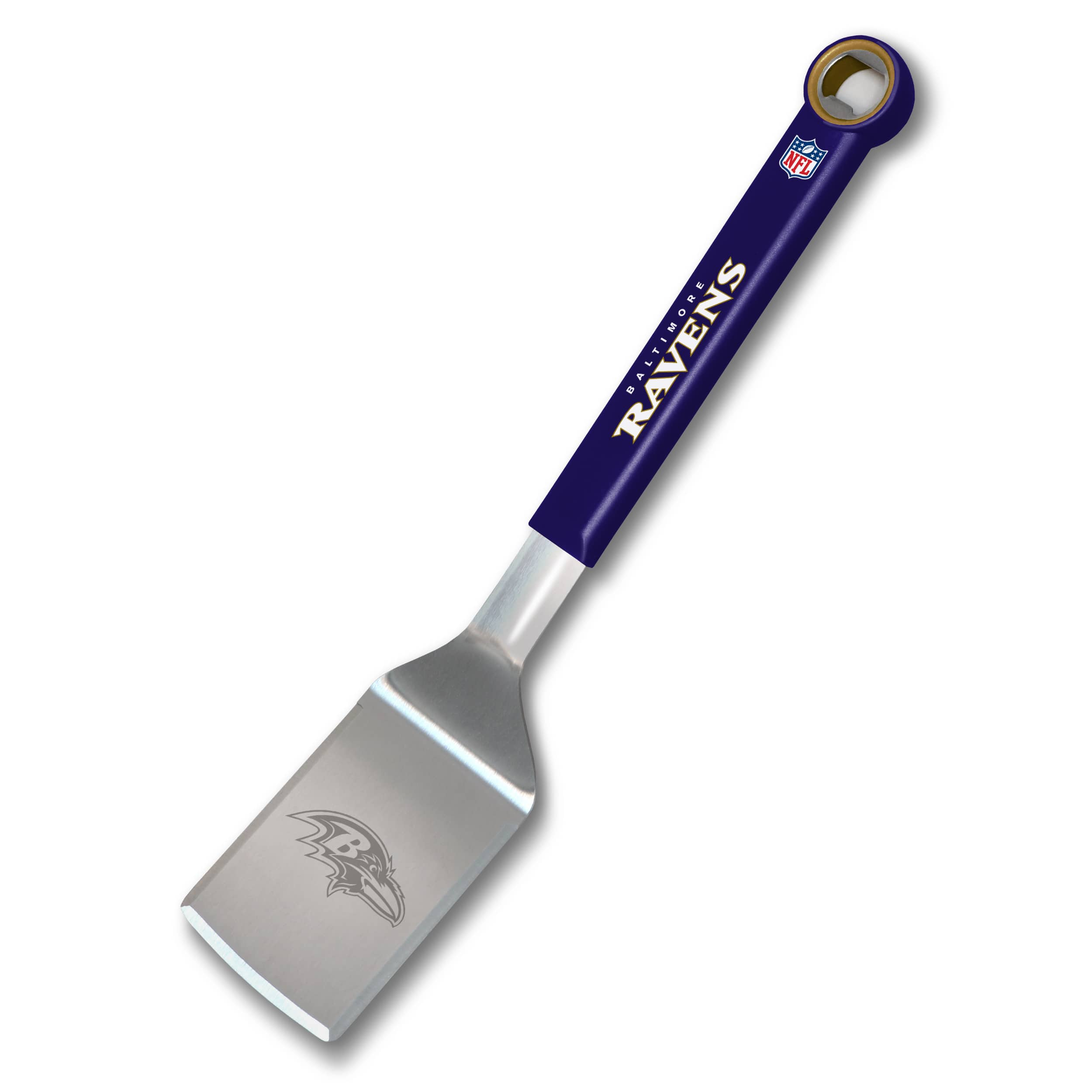 NFL Stainless Steel BBQ Spatula with Bottle Opener