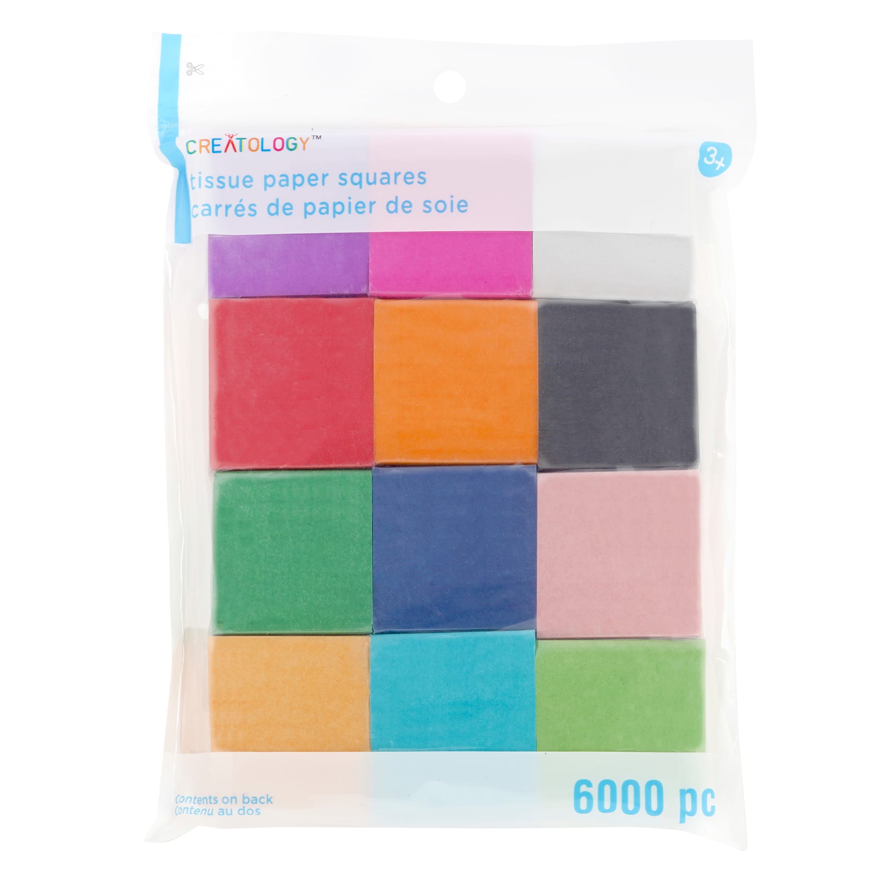 Creatology Primary Tissue Paper Square Pack - 6000 ct