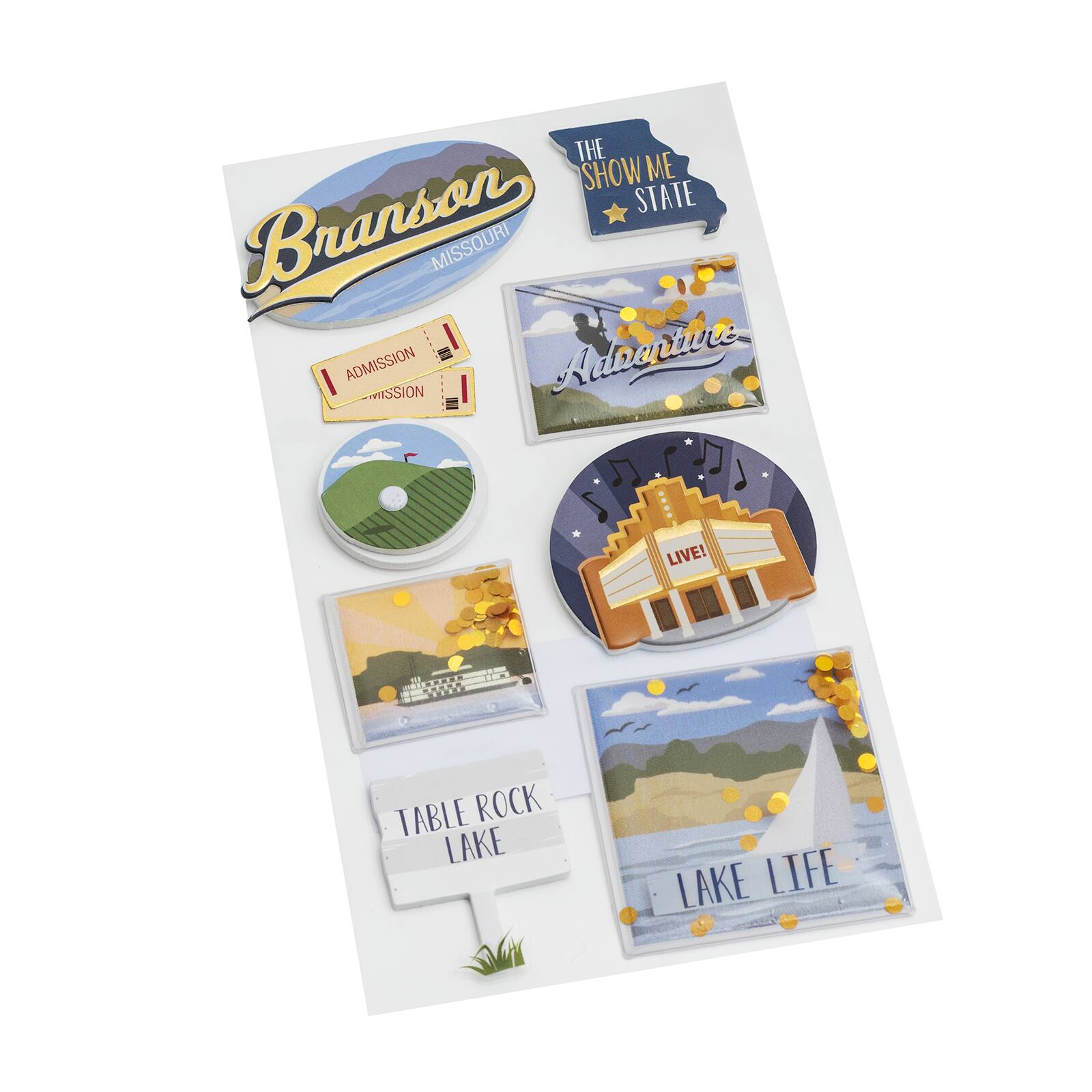 Branson Dimensional Stickers by Recollections&#x2122;