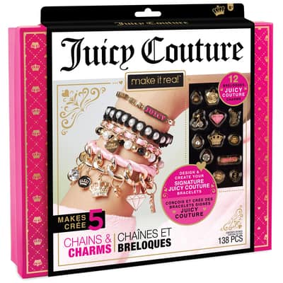 Make It Real Juicy Couture Chains & Charms Bracelet Kit | Michaels