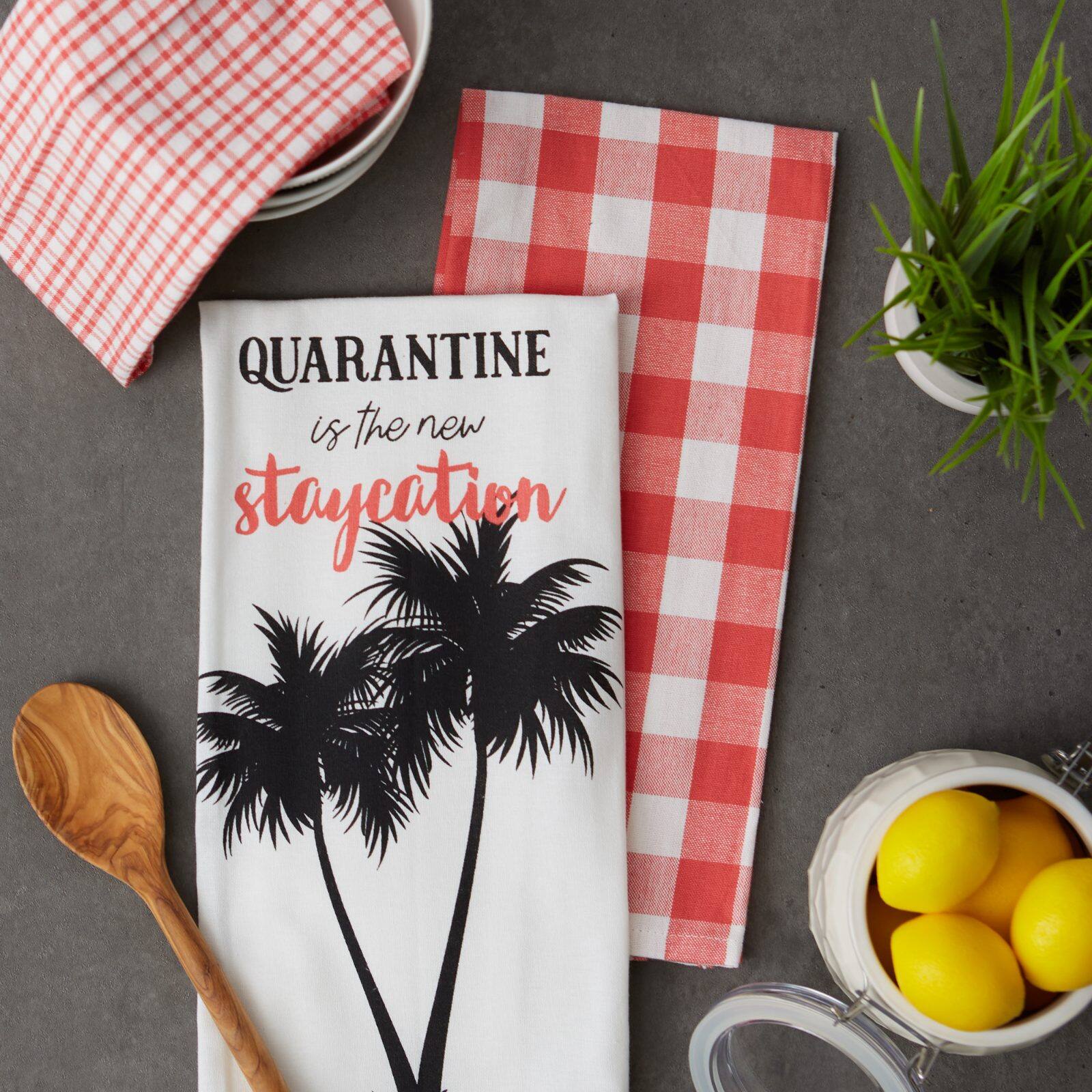 DII® Quarantine Is The New Staycation Dishtowel Set