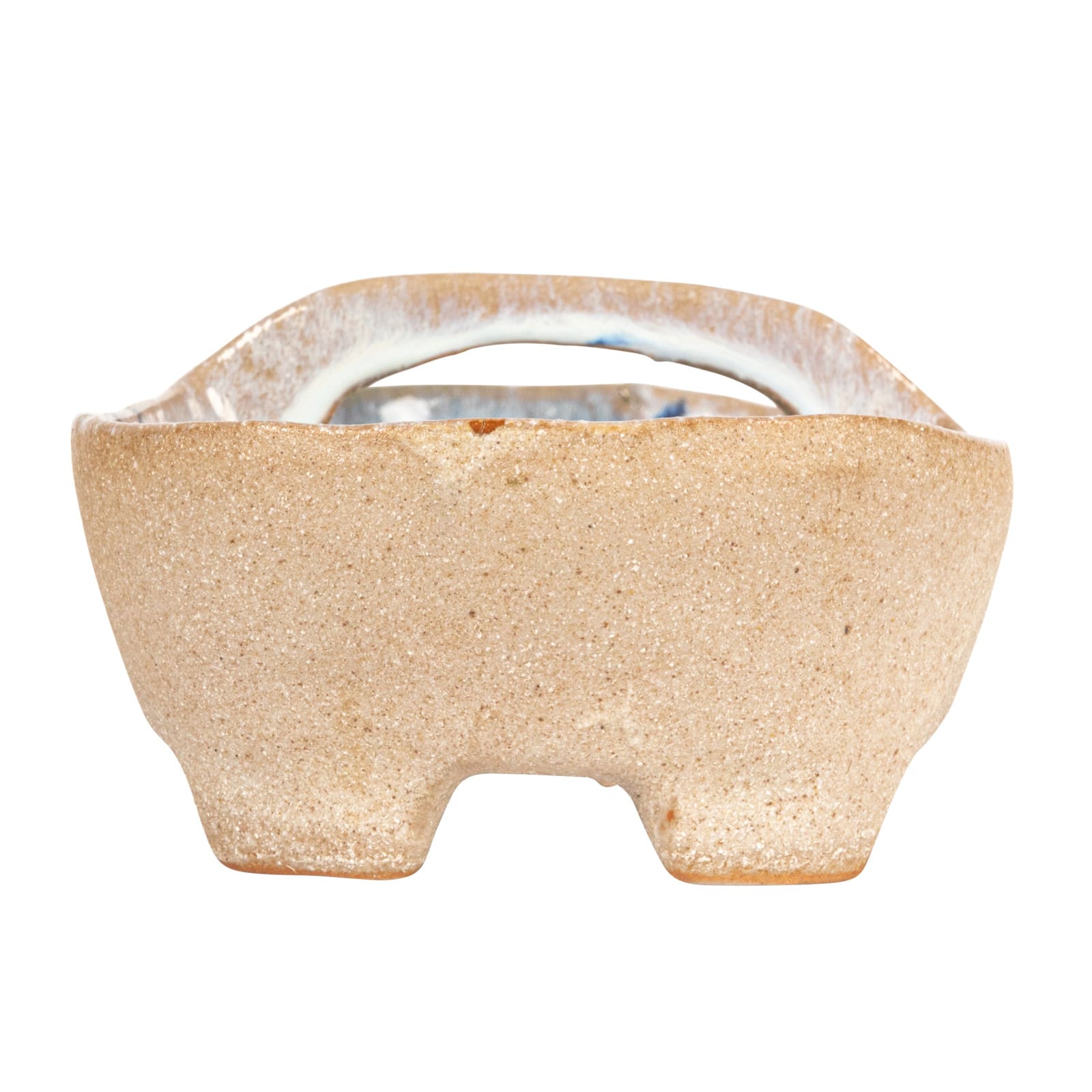 Hello Honey® 11.5" Multicolor Abstract Line Stoneware Server