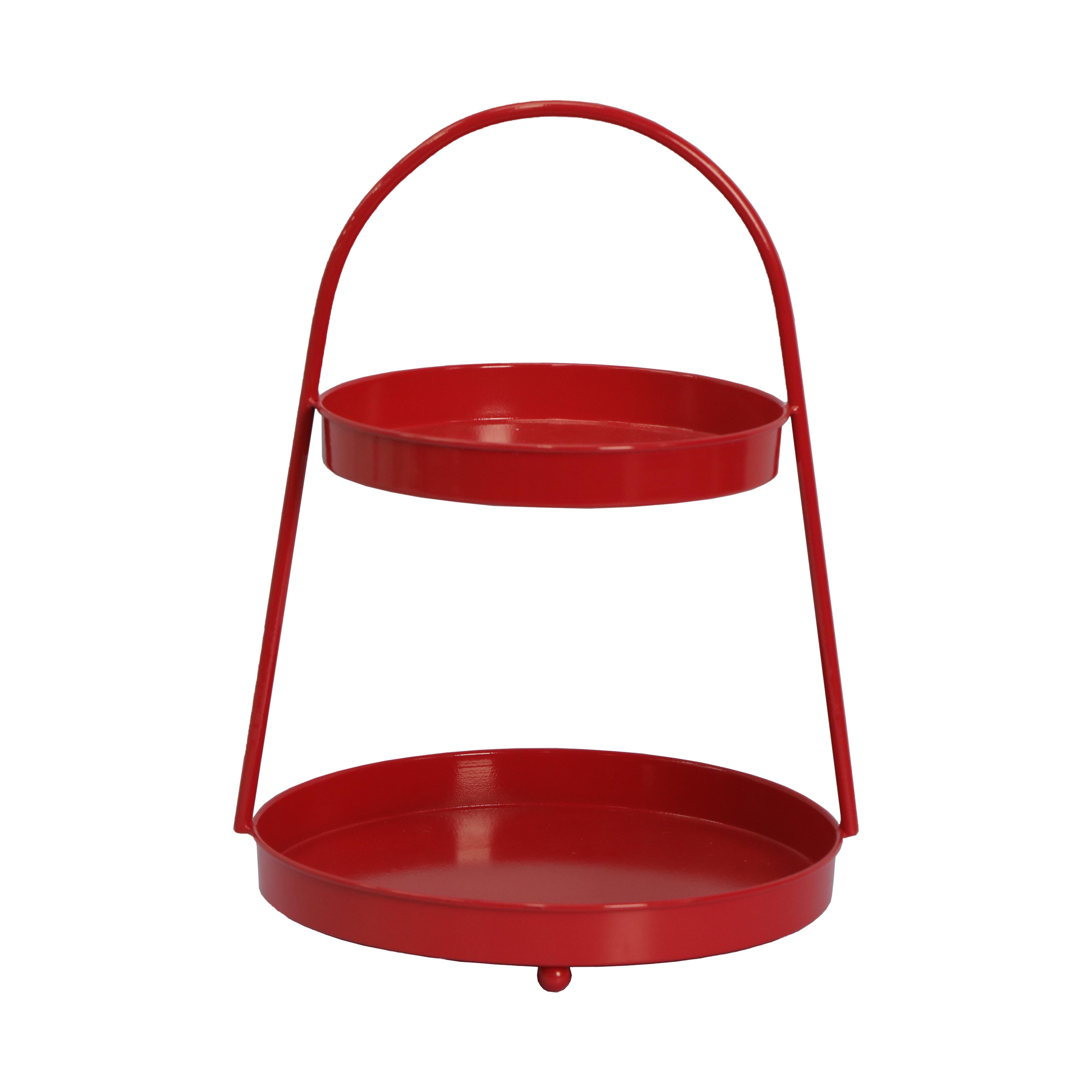 15.75&#x22; Red 2-Tier Tray by Ashland&#xAE;