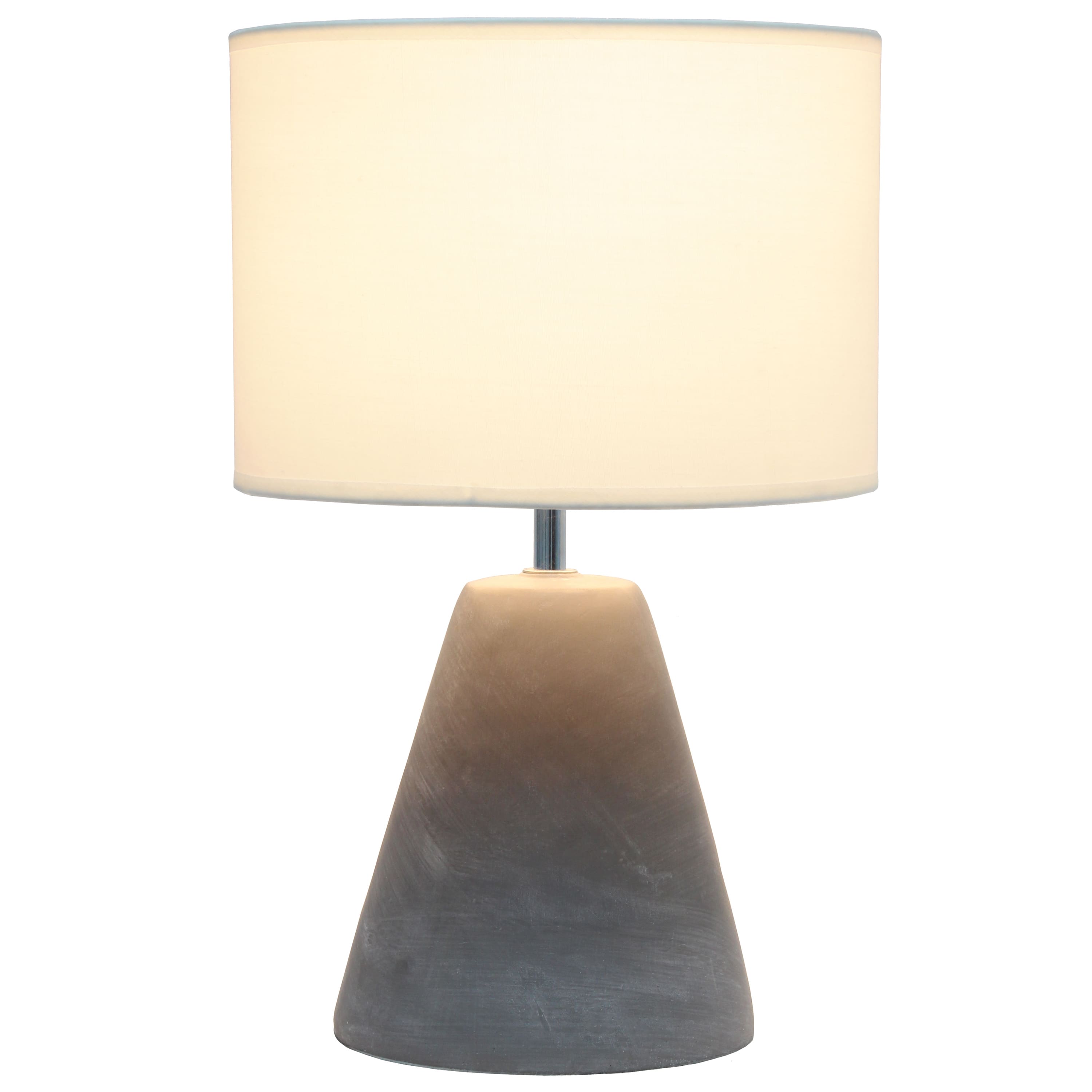 Simple Designs&#x2122; 14.5&#x22; Pinnacle Concrete Table Lamp