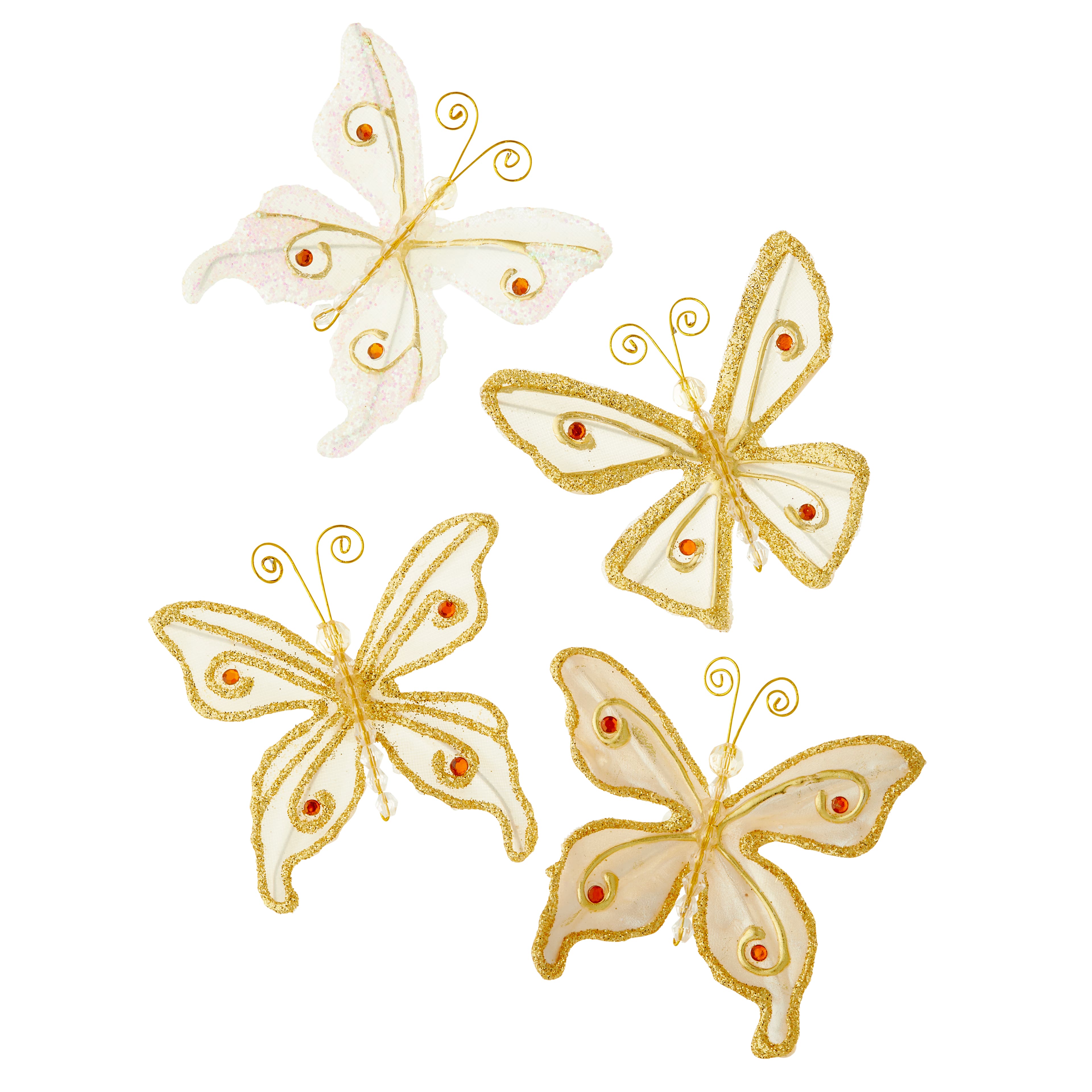 Recollections&#x2122; Glacee Butterfly Embellishments