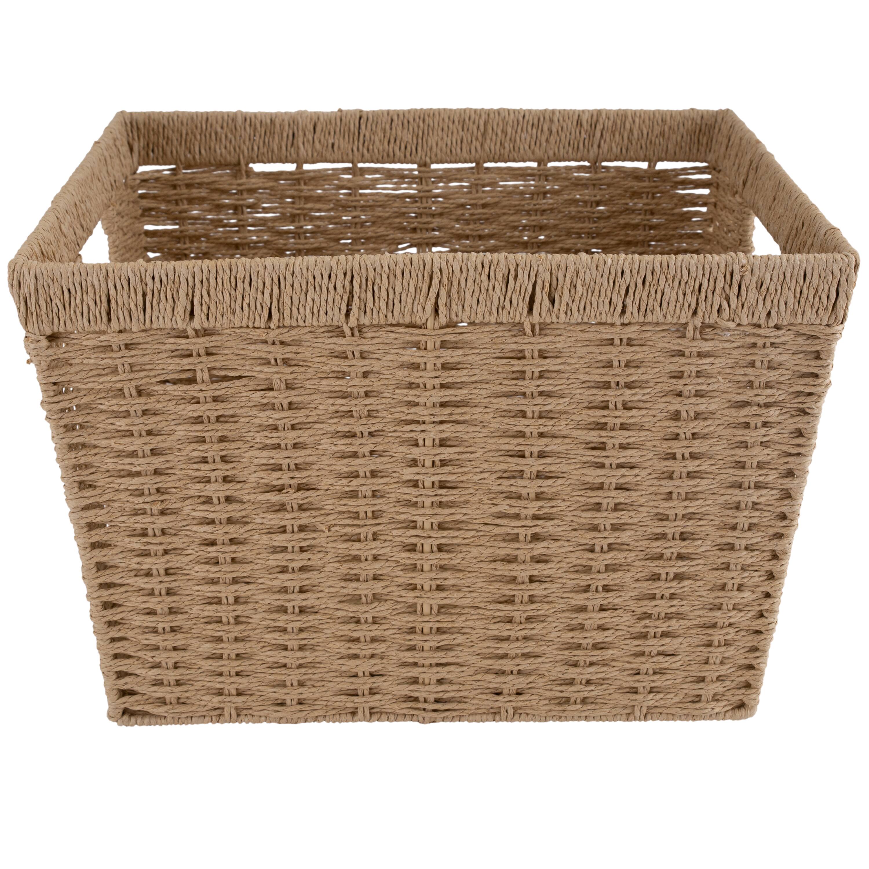 Simplify Small Dutch Weave Storage Basket