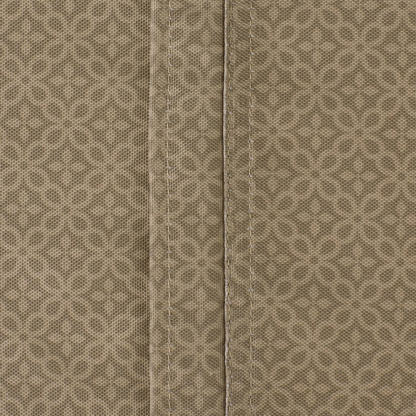 Stone Tonal Lattice Print Outdoor Tablecloth With Zipper 60" x 120"