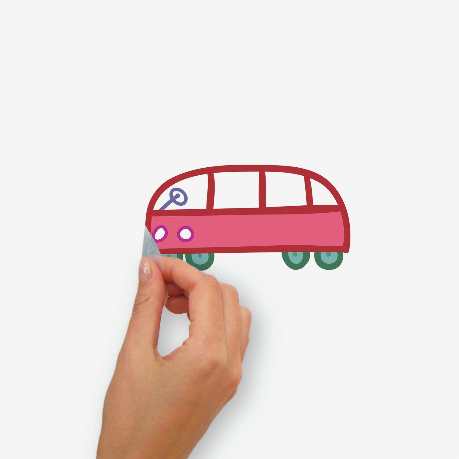 RoomMates Peppa Pig Playtime Peel & Stick Giant Wall Decals