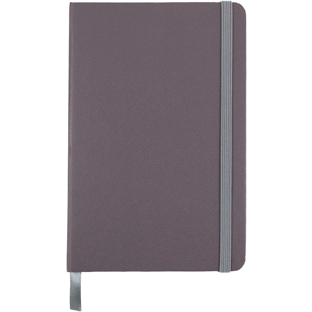 JAM Paper Travel Size Hardcover Notebook with Elastic Band