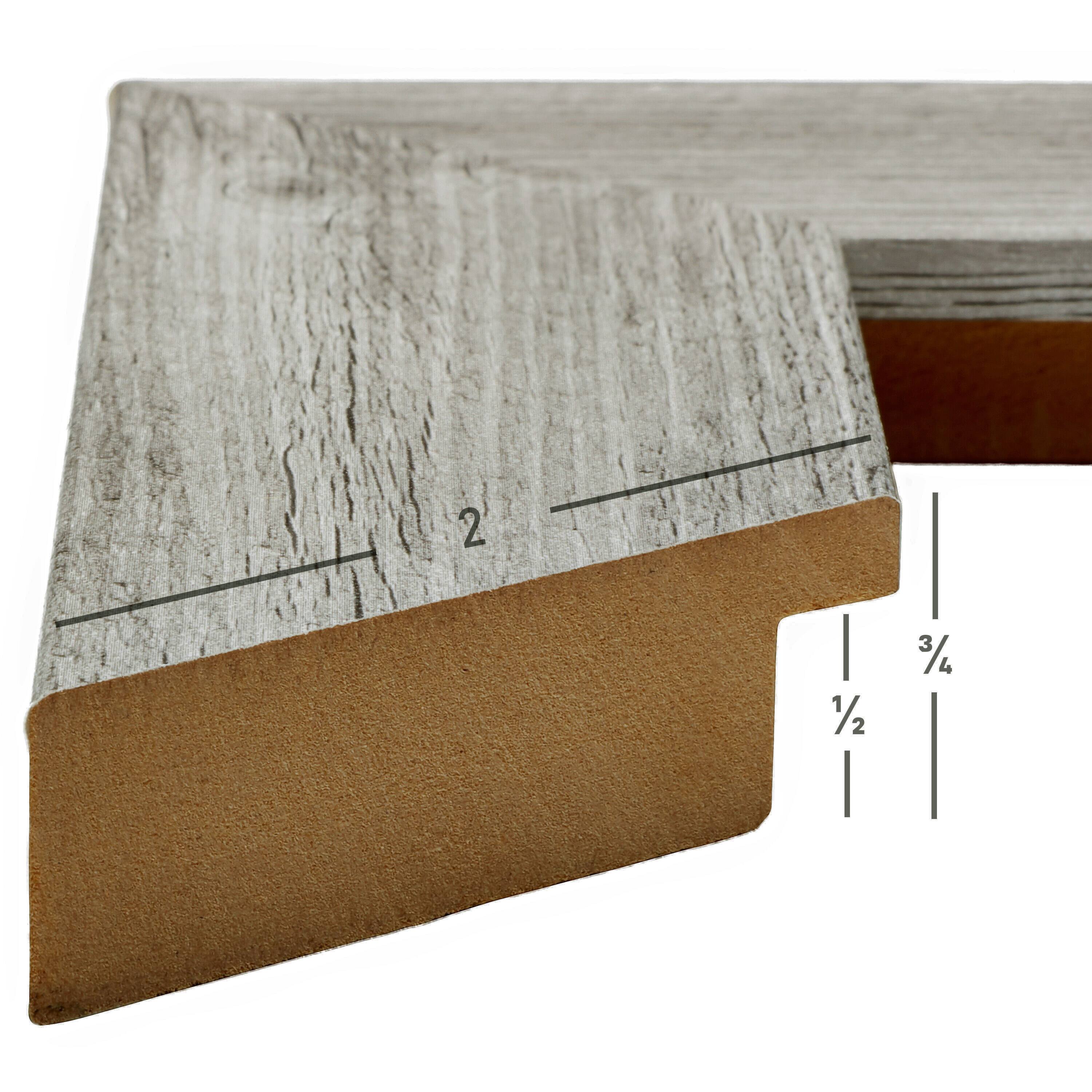 4 Pack Craig Frames American Barn Light Gray Picture Frame