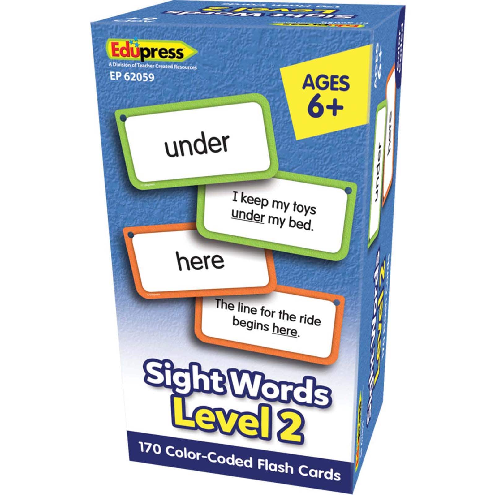 Edupress&#x2122; Sight Words Flash Cards Level 2
