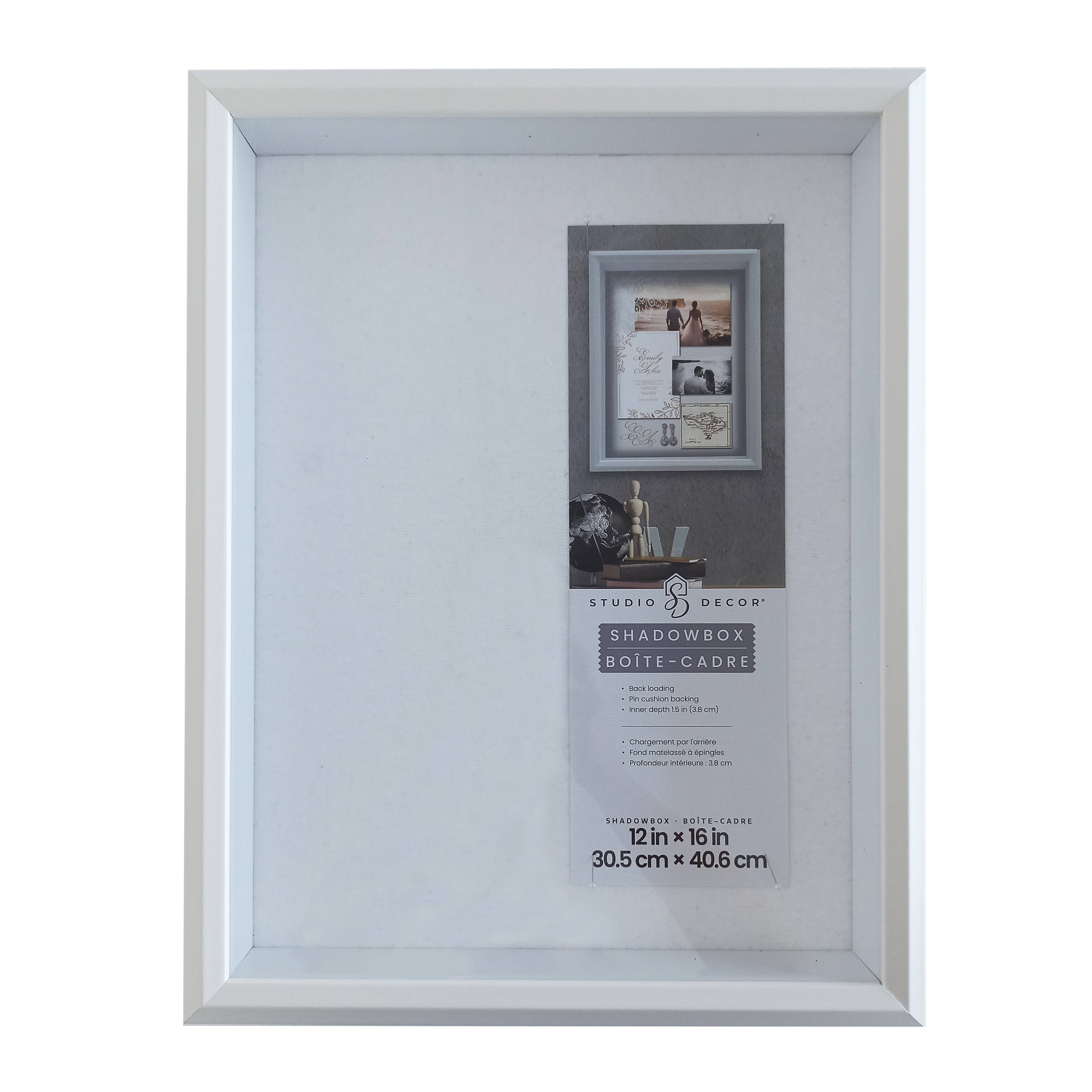 White Beveled Shadow Box by Studio Décor®