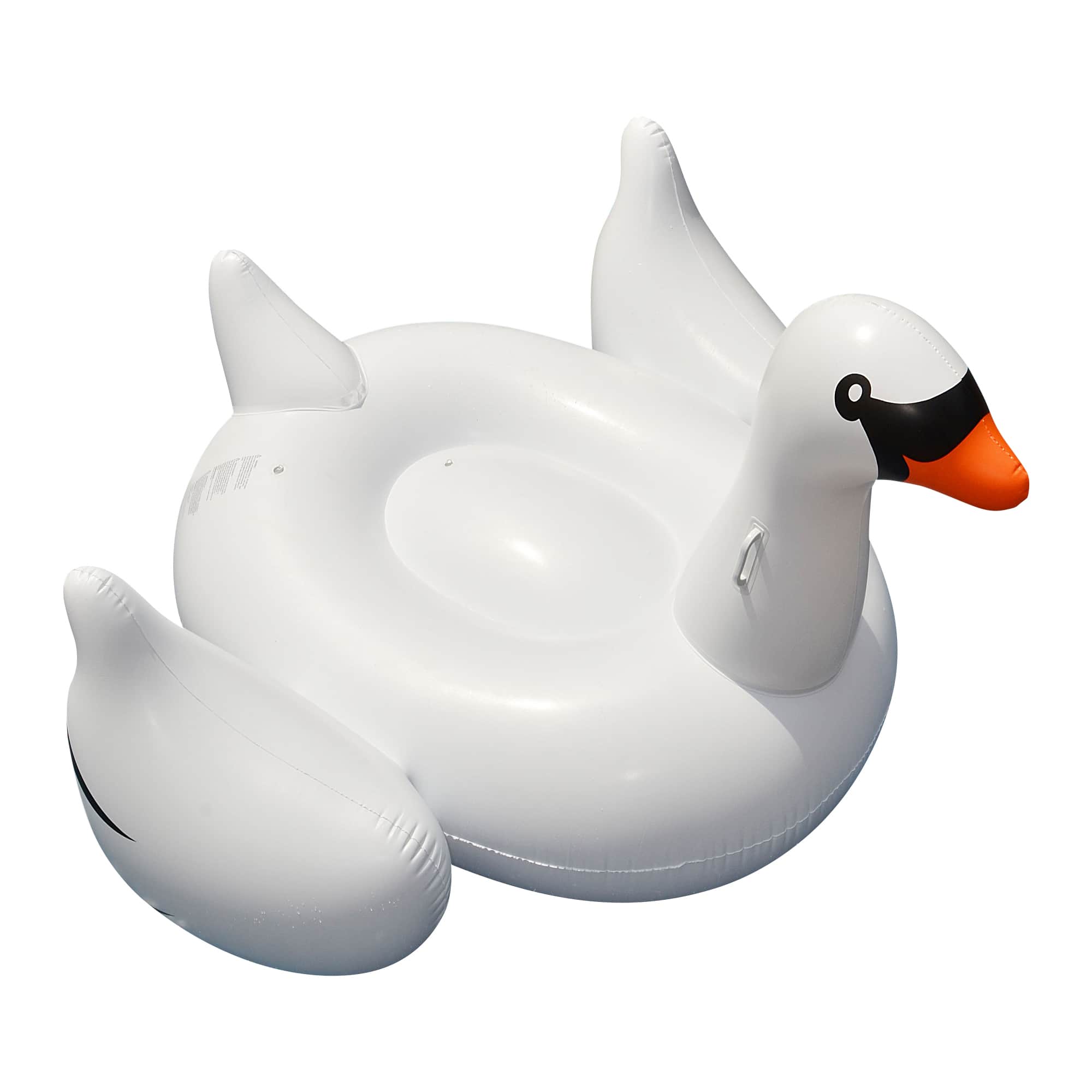 Swimline 75" Inflatable White Swan Pool Float