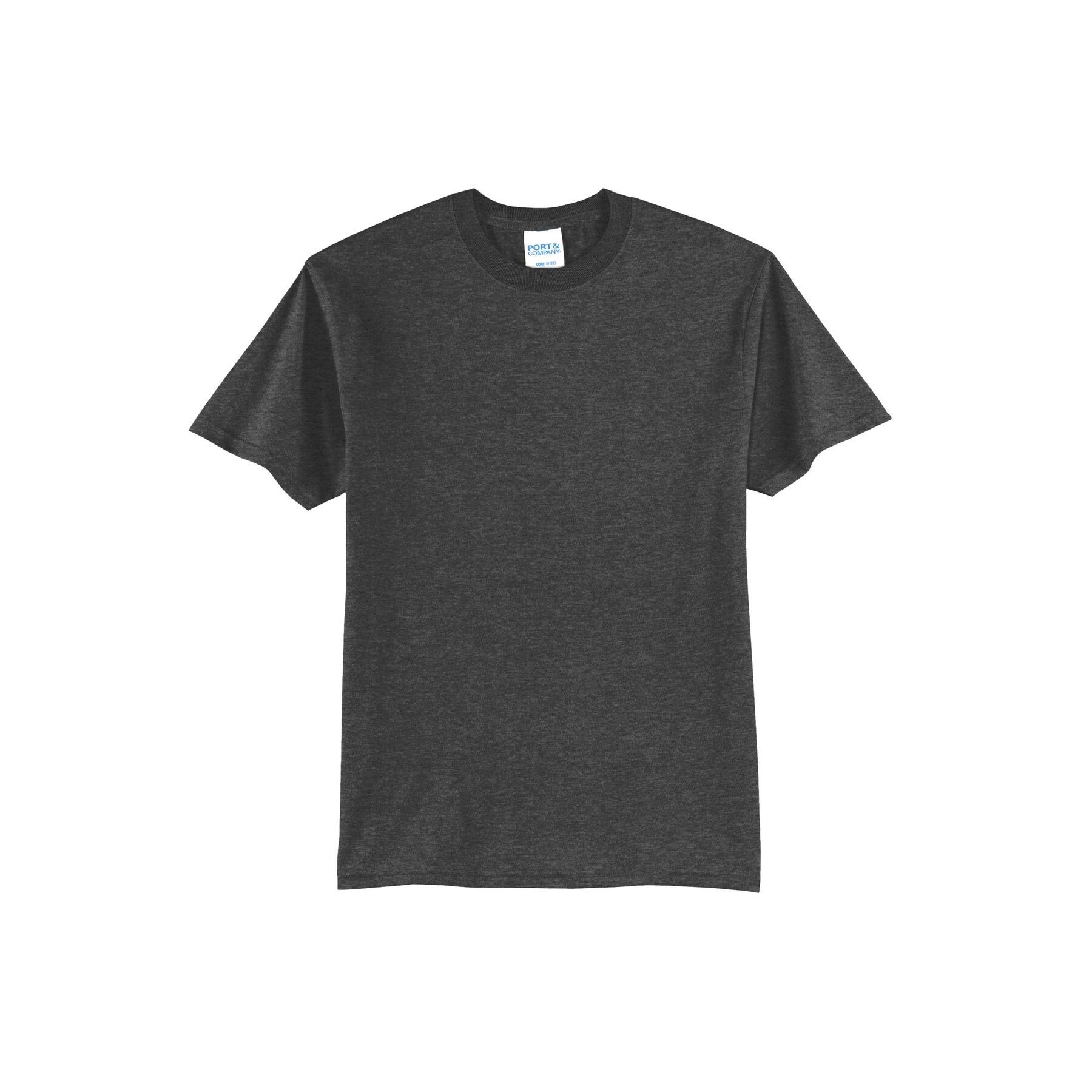 Port & Company® Core Blend Adult T-Shirt, Size: XXXXX-Large, Color