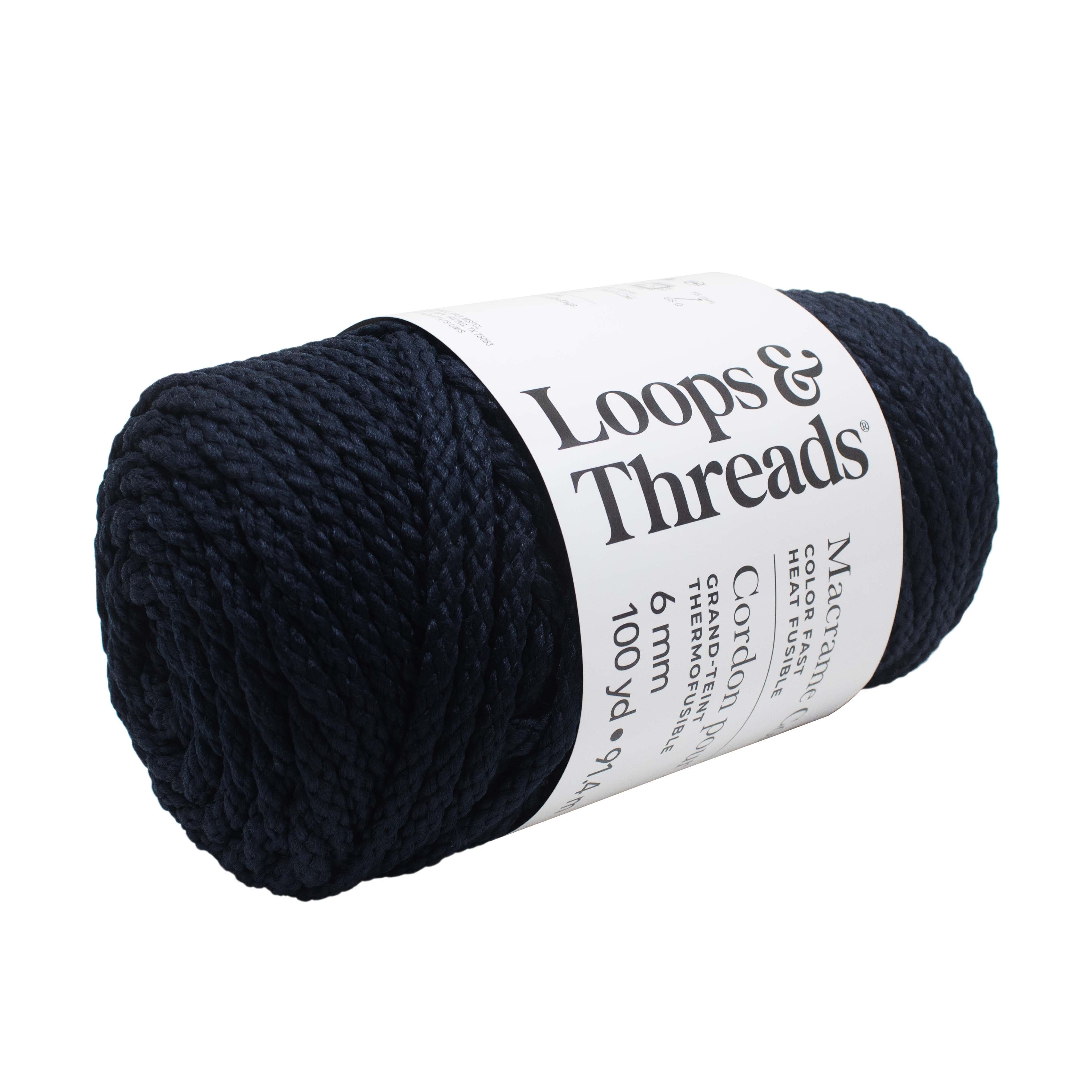 6mm Heat Fusible Macram&#xE9; Cord by Loops &#x26; Threads&#xAE;