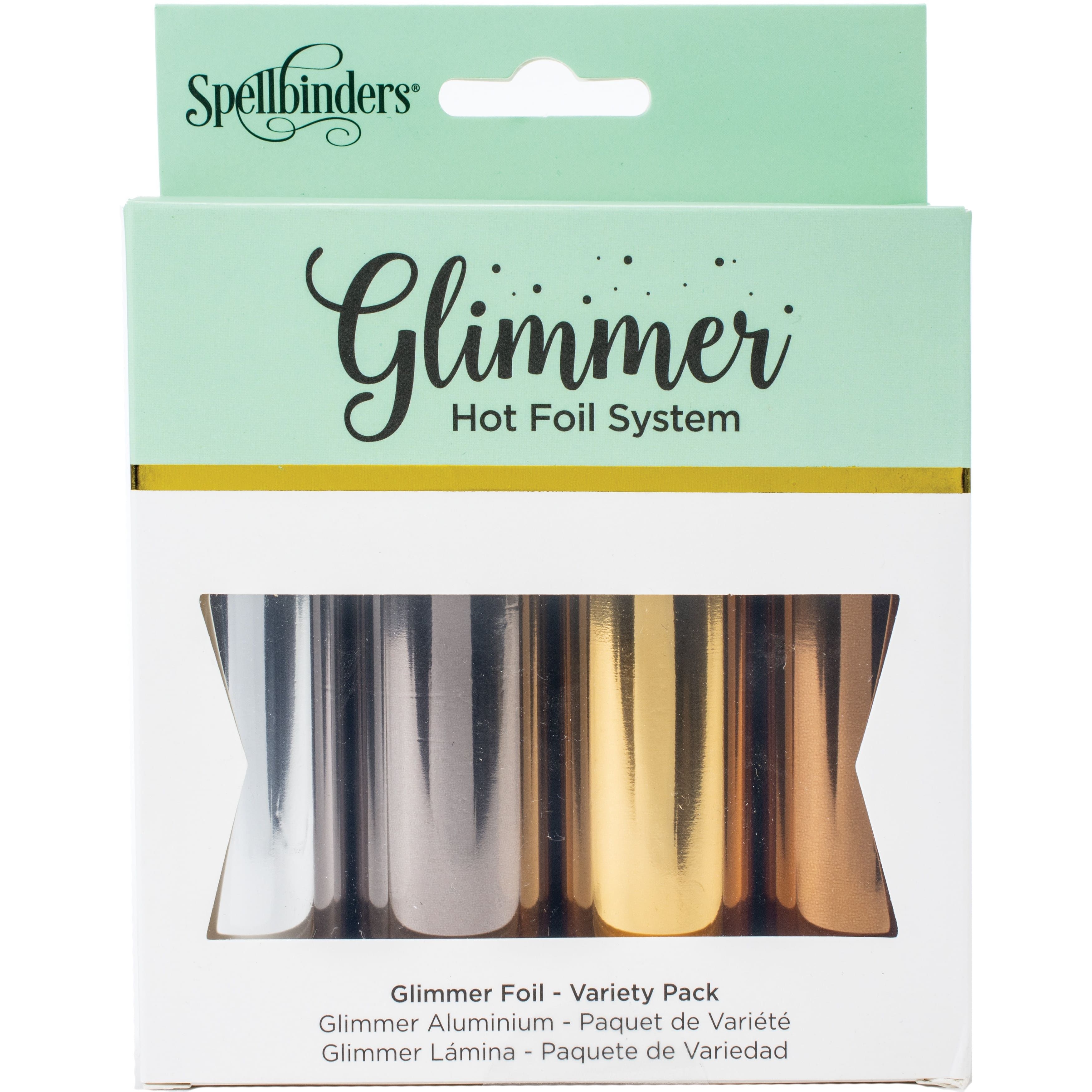 Spellbinders&#xAE; Glimmer Foil Essential Metallics Variety Pack