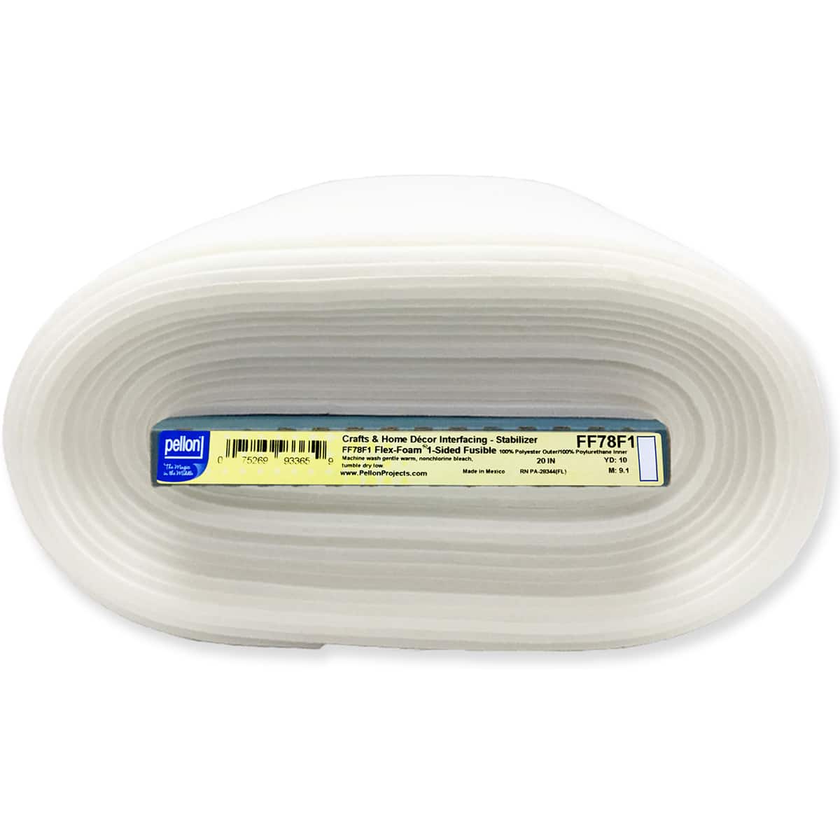 Pellon&#xAE; Flex-Foam&#x2122; Fusible Stabilizer, 20&#x22;x 10yd.
