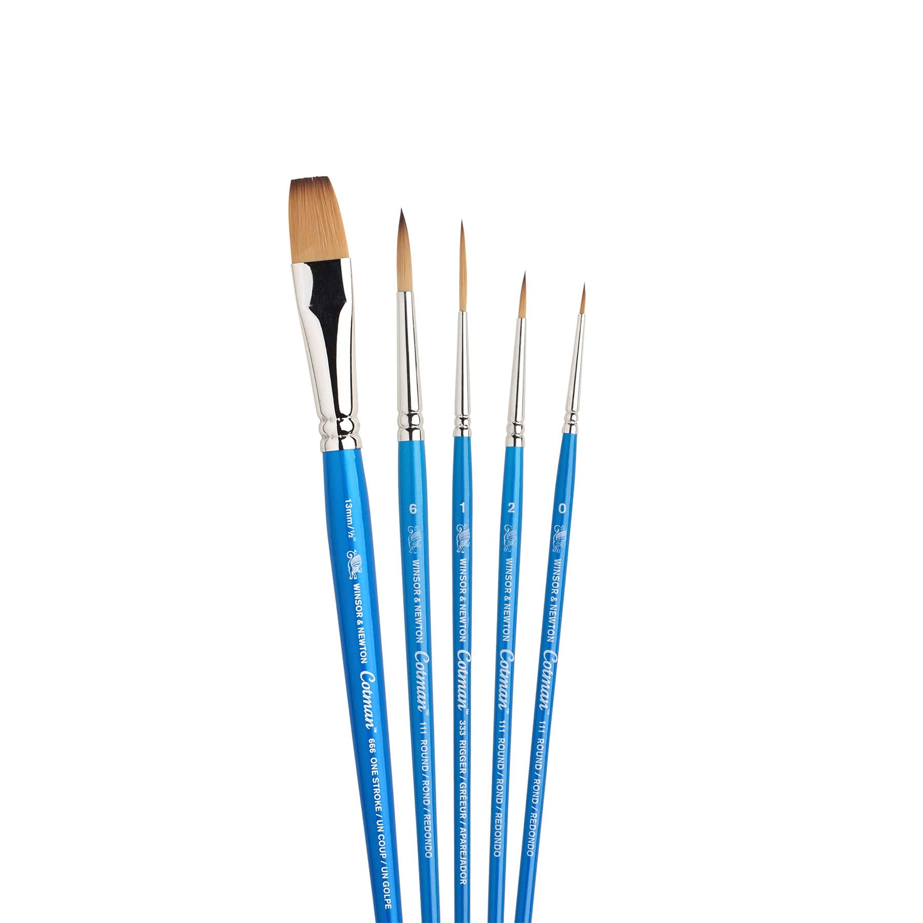 Winsor &#x26; Newton&#xAE; Cotman&#xAE; Watercolor 5 Piece Brush Set No. 2
