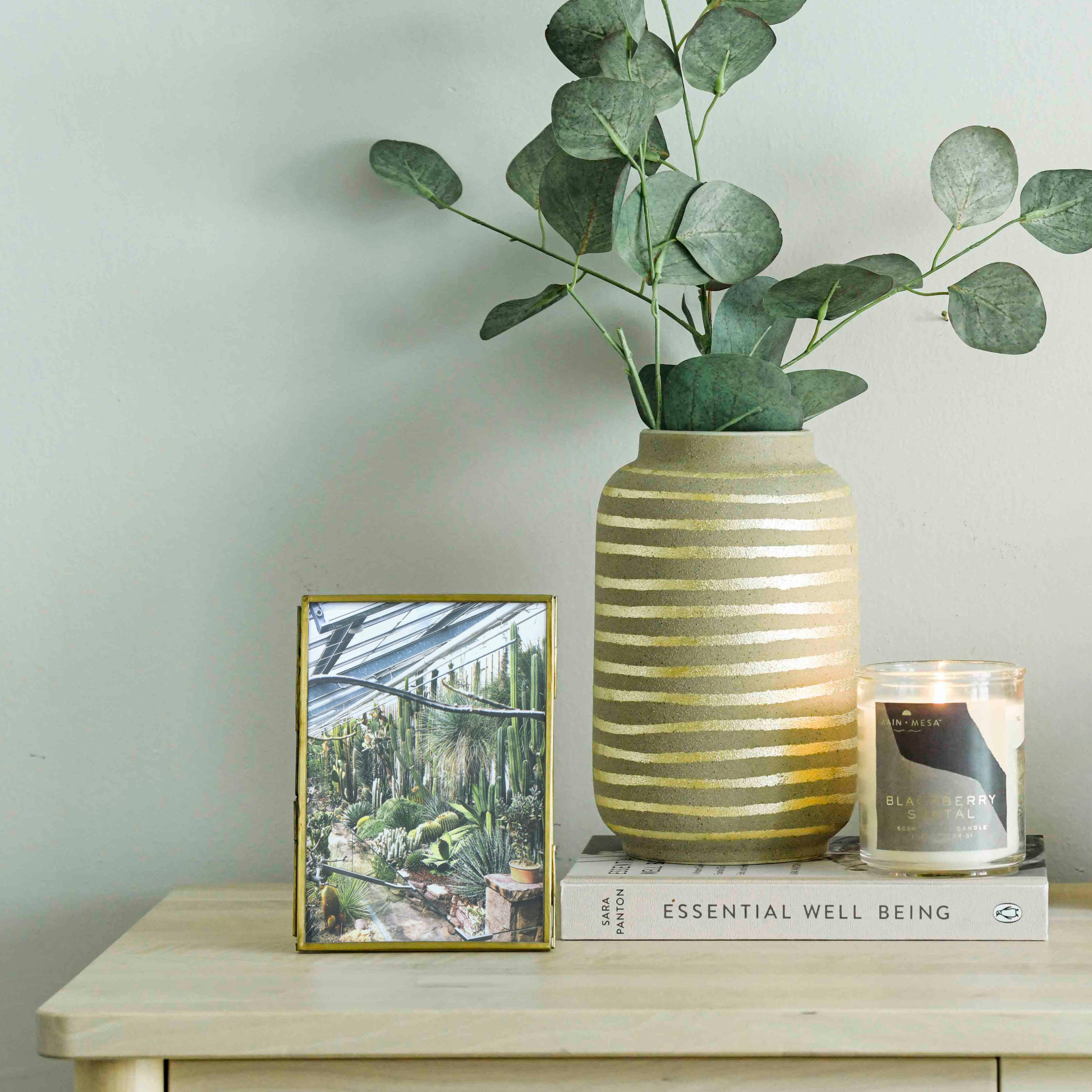 Hello Honey® 3 Pack Gold Brass Framed Photo Frame