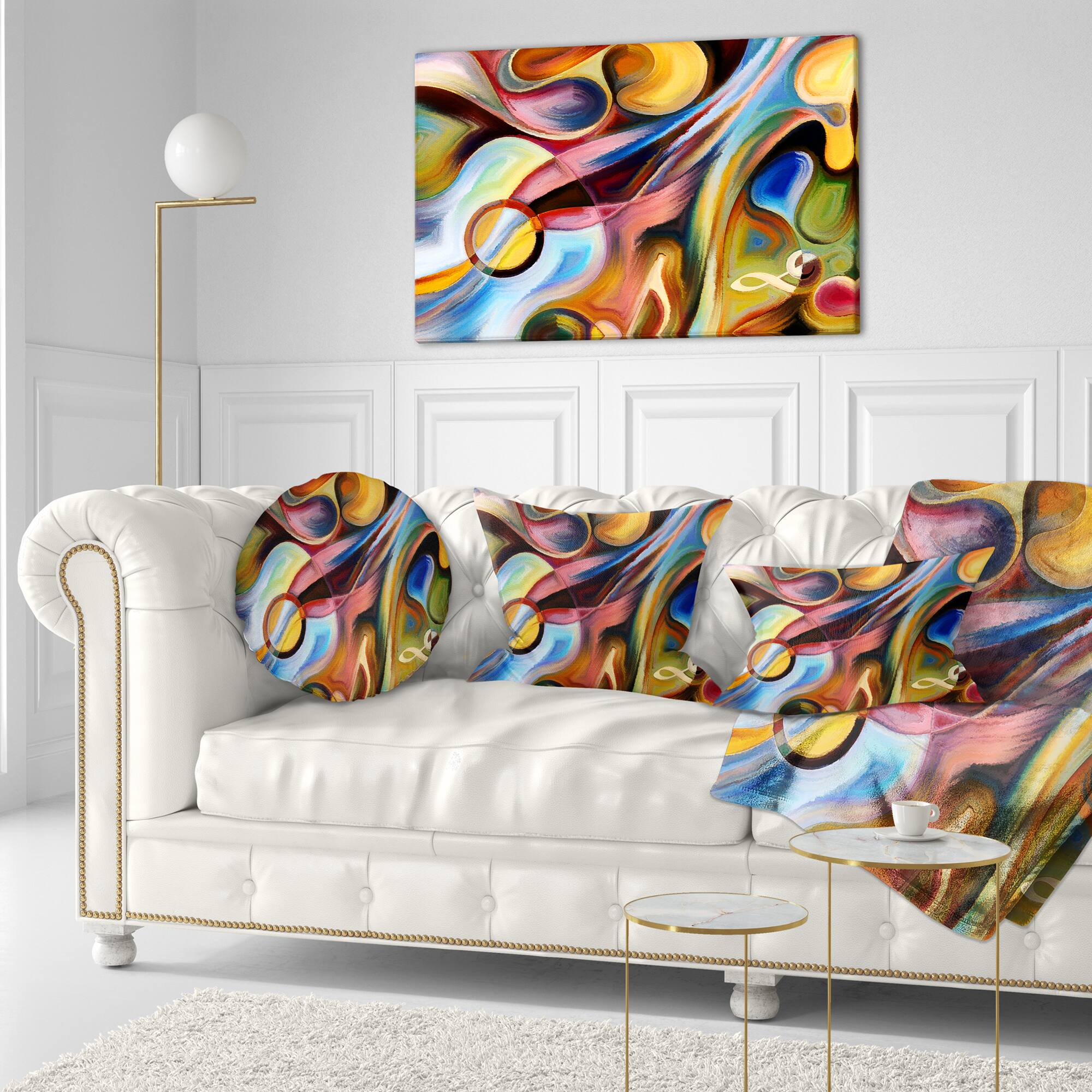 Designart - Music beyond the Frames - Music Canvas Art Print