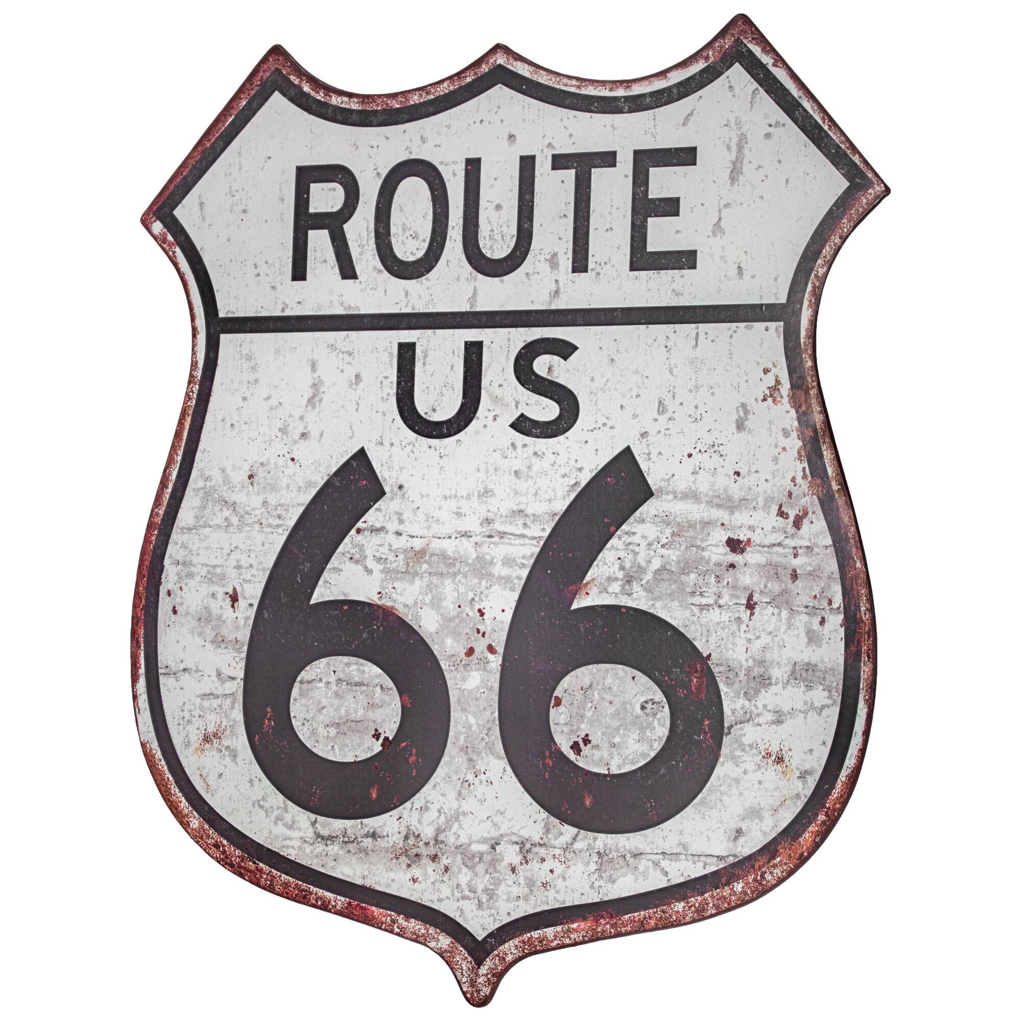 American Art D&#xE9;cor&#x2122; 35&#x22; Route 66 Metal Sign