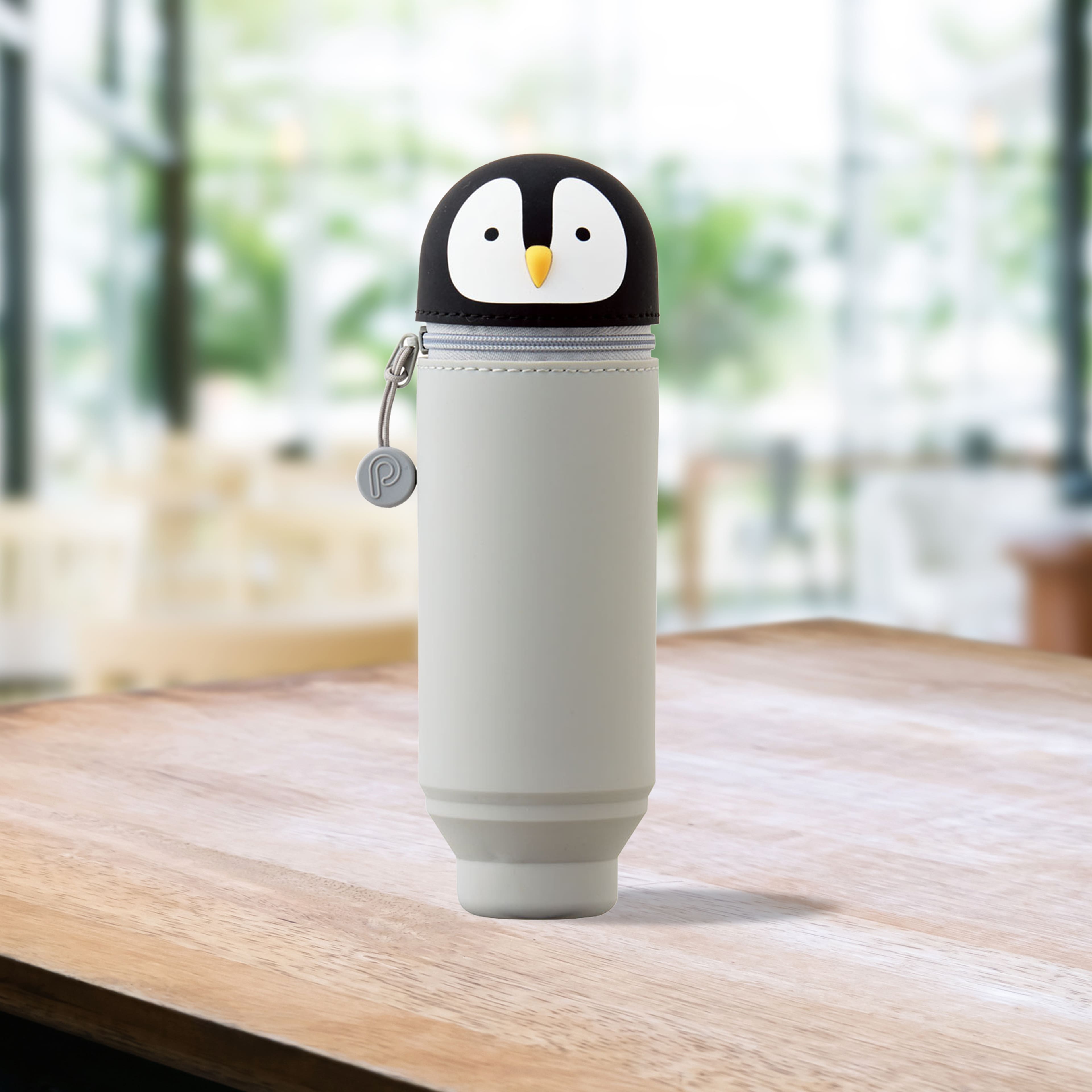 PuniLabo 9" Penguin Stand-Up Pen Case