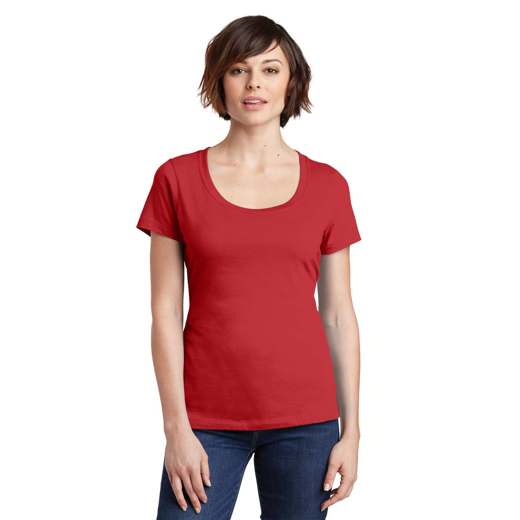 District® Women's Perfect Weight® Scoop Neck T-Shirt