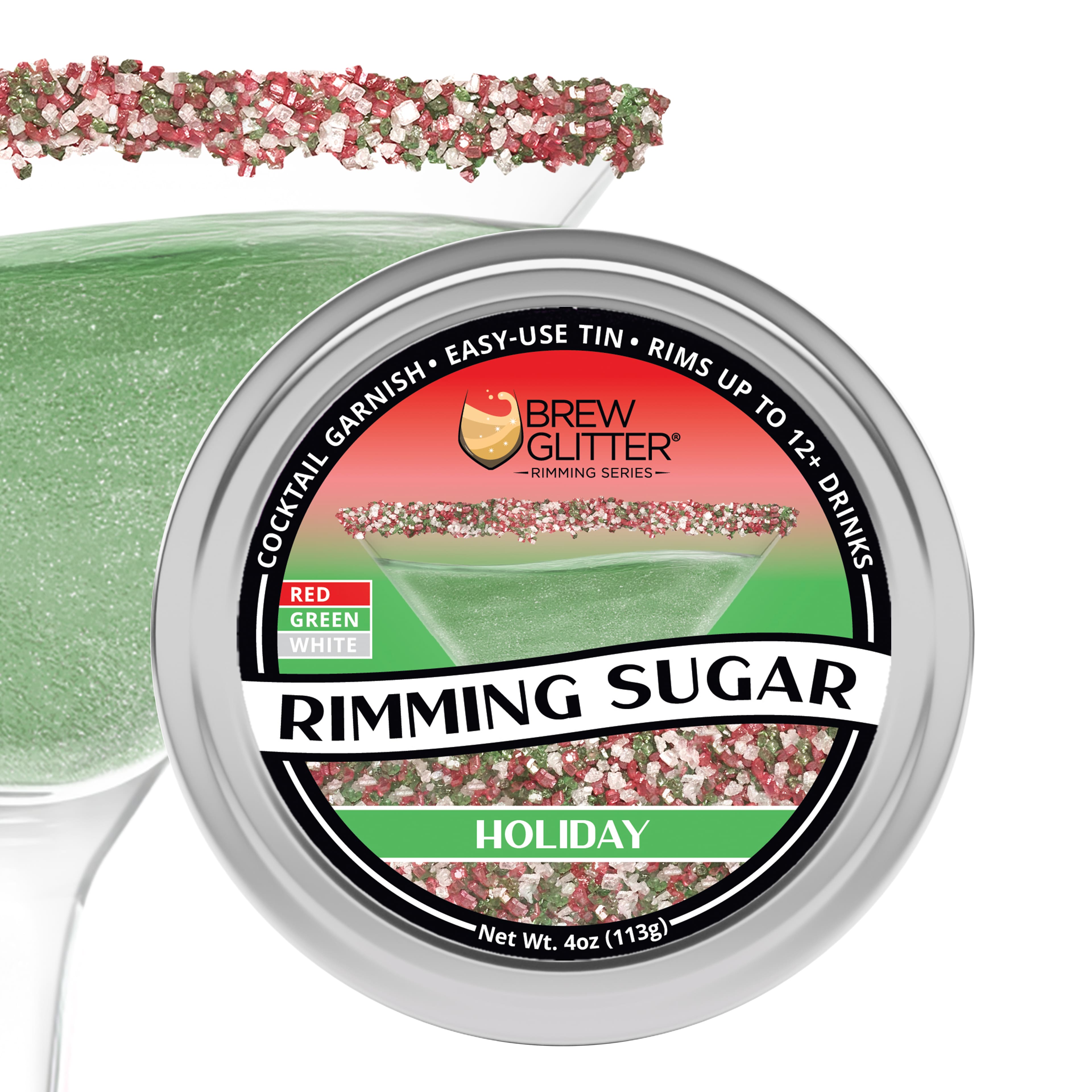 Bakell® Brew Glitter® Holiday Rimming Sugar