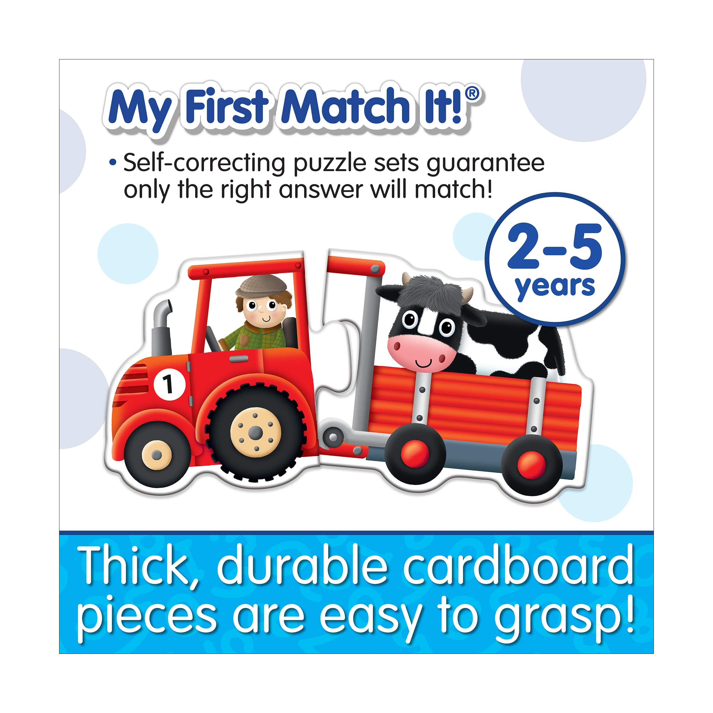 My First Match It! - Tractors &#x26; Trailers