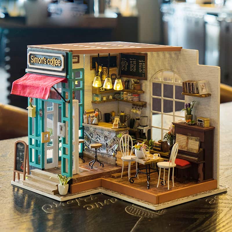 Rolife DIY Miniature House Simon&#x27;s Coffee