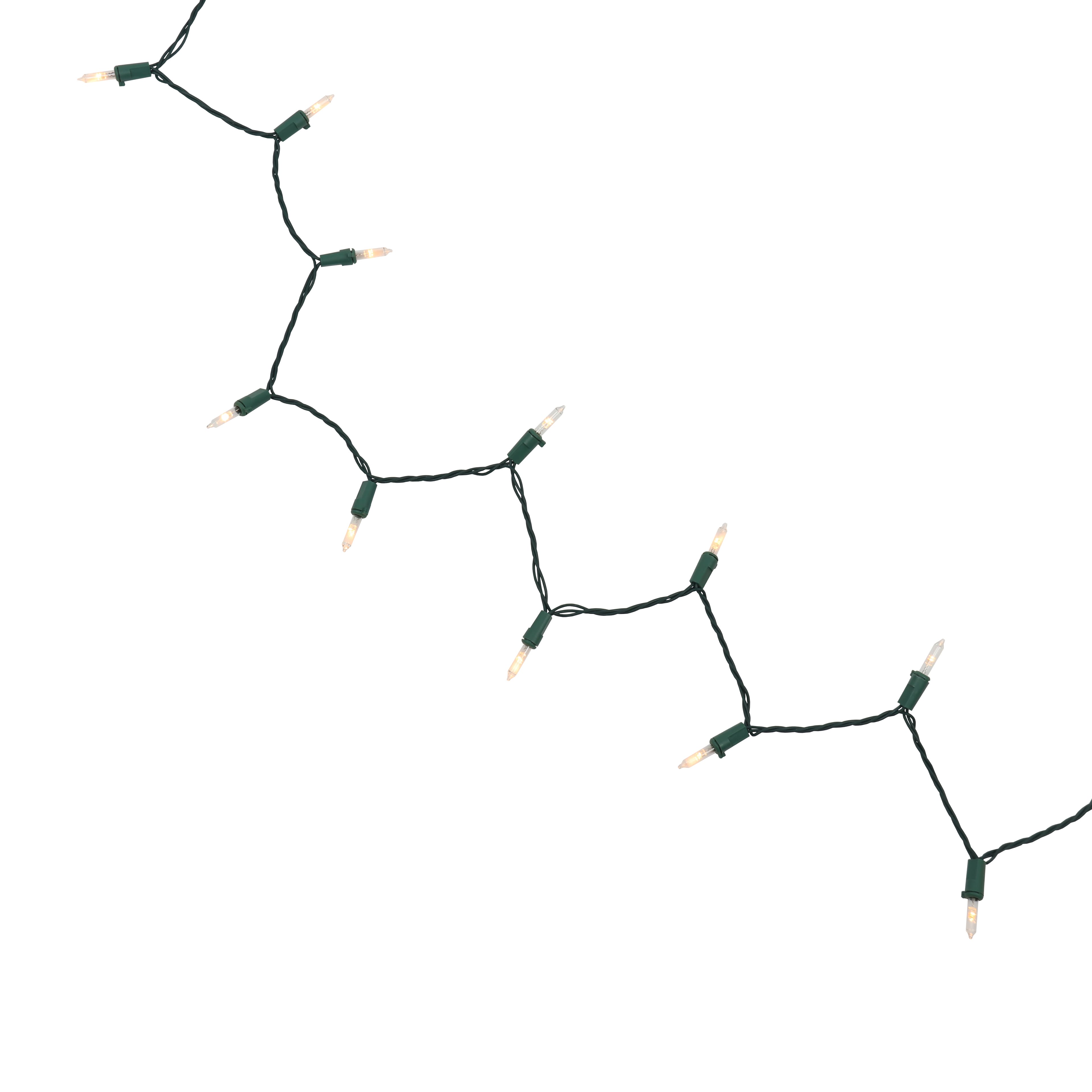 100ct. Color Changing Mini LED Glass 8 Function String Lights on Green Wire by Ashland®