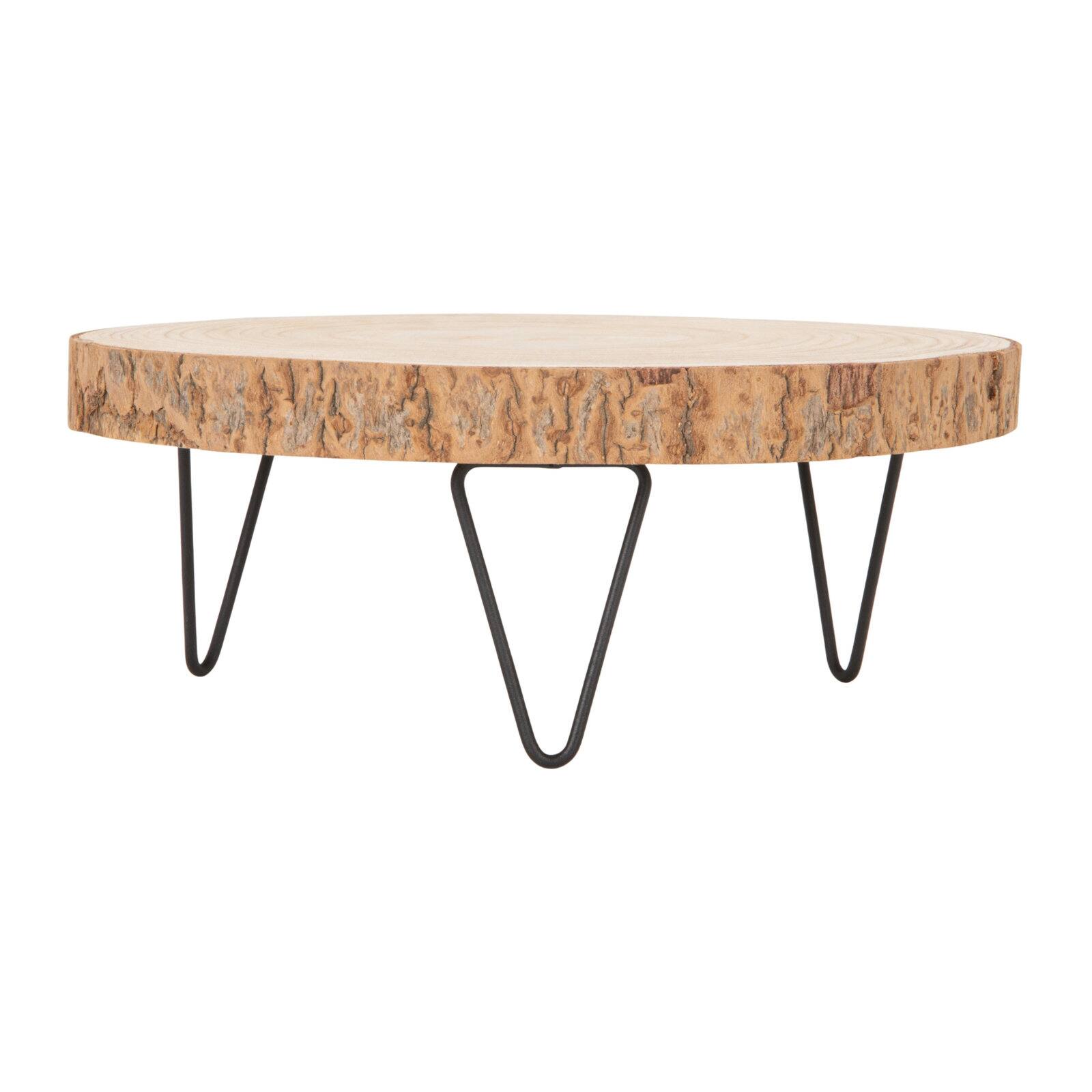 Hello Honey® Decorative Paulownia Wood Pedestal