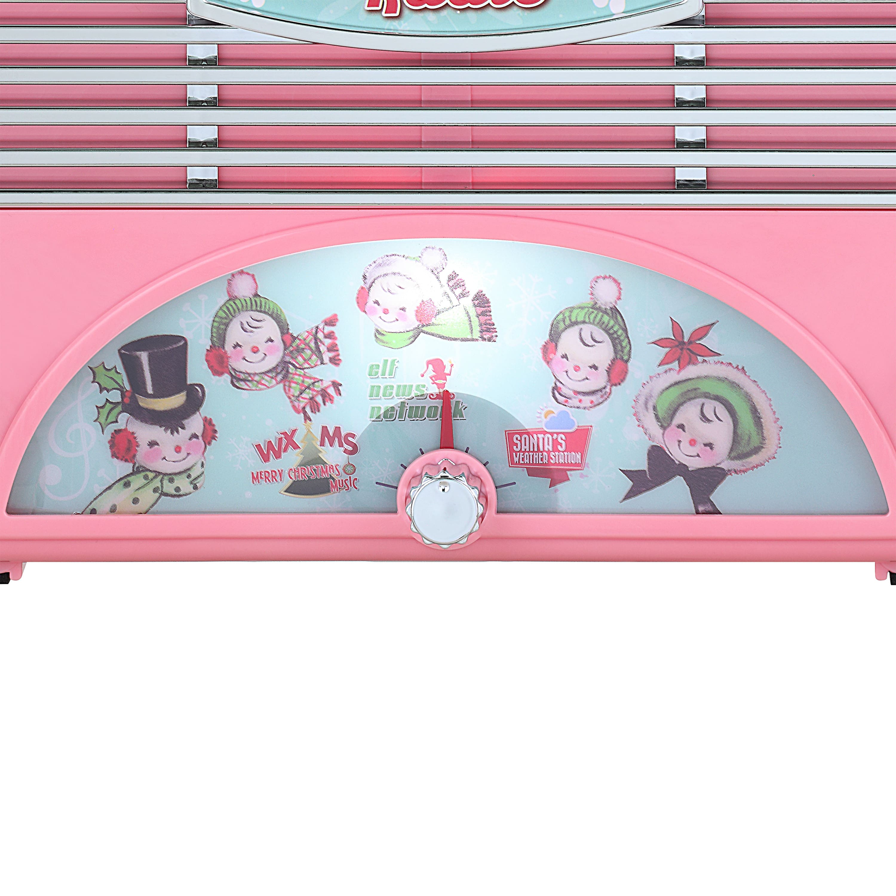6" Pink Retro Jingle Jams Radio