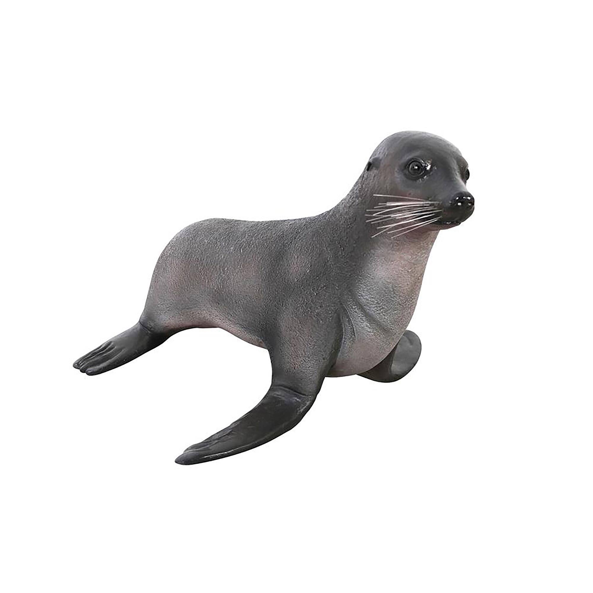 Design Toscano 28&#x22; The Baby Fur Seal Statue