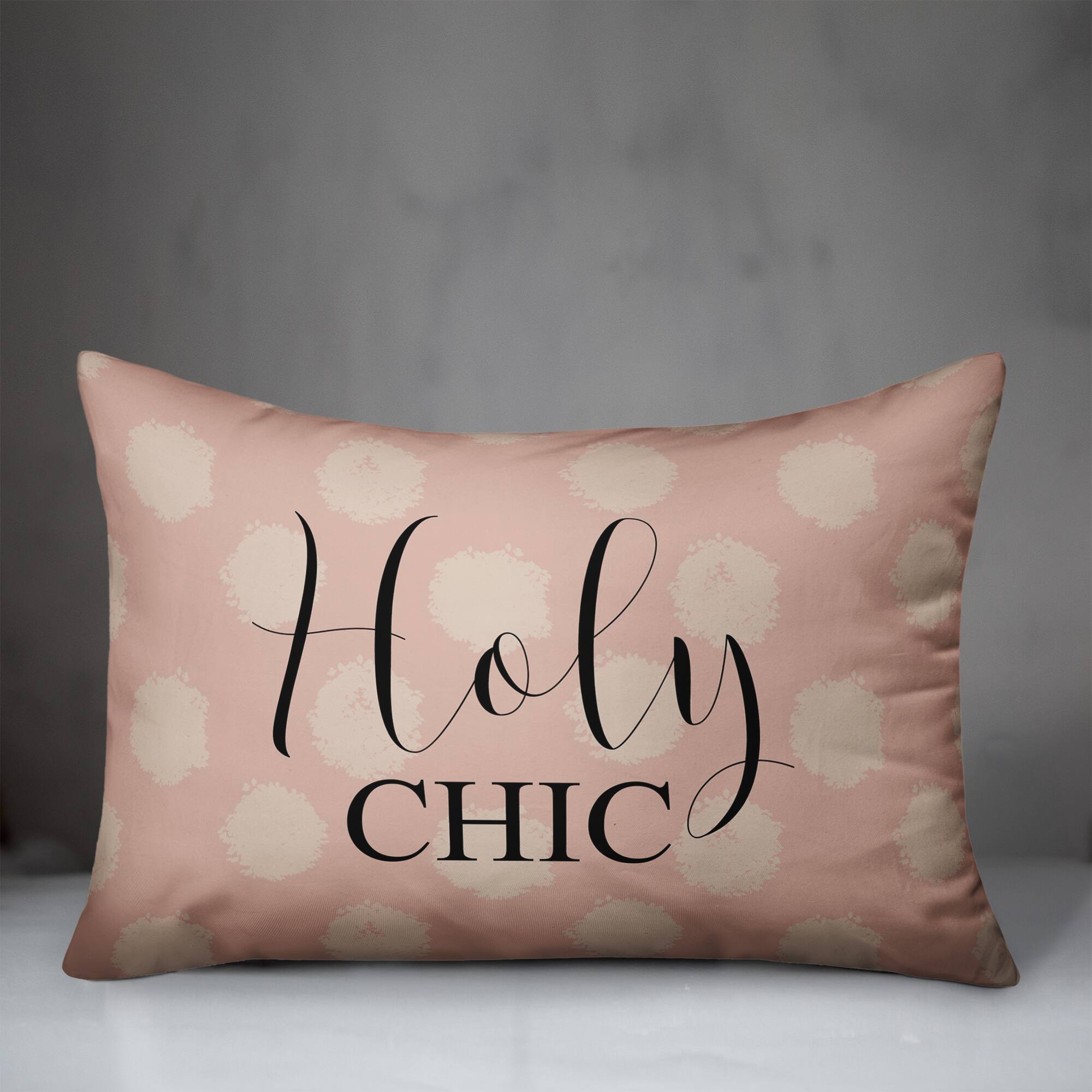 Holy Chic Polka Dot Pillow