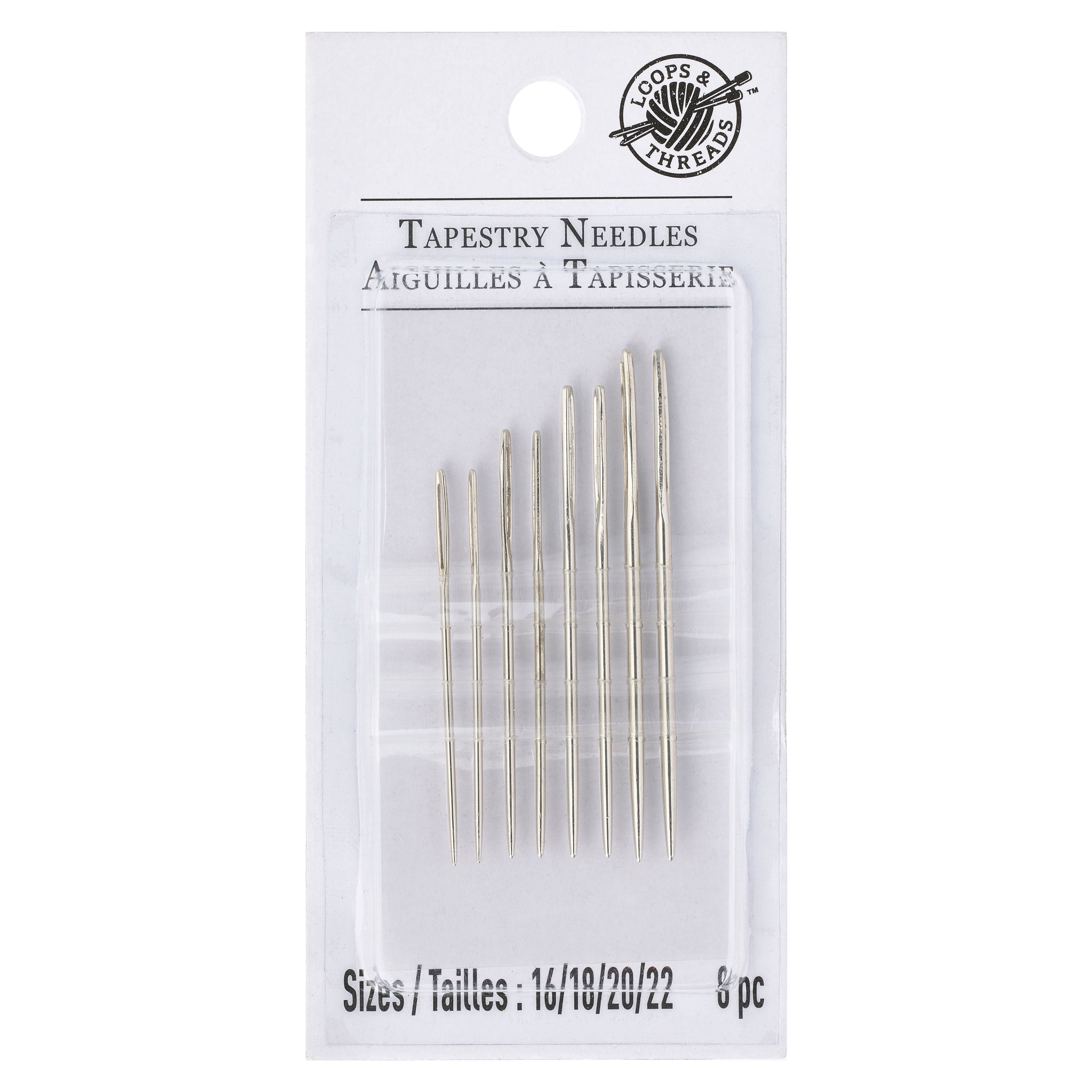Stainless Steel Between Hands Quilting Needles - Size 8 (4 ct)