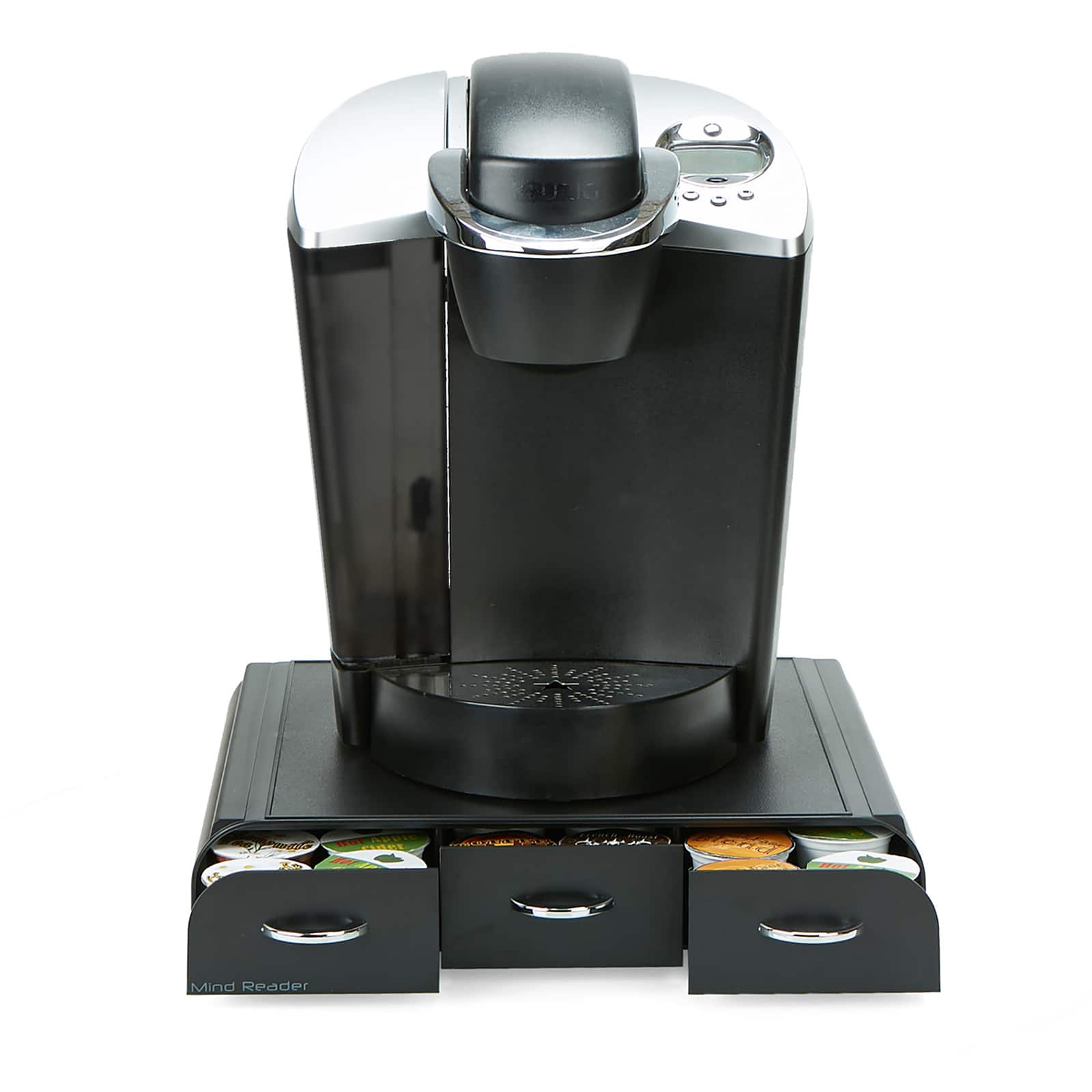Mind Reader Black 36 Capacity 'Anchor' Triple Drawer Single Serve Coffee Pod Holder