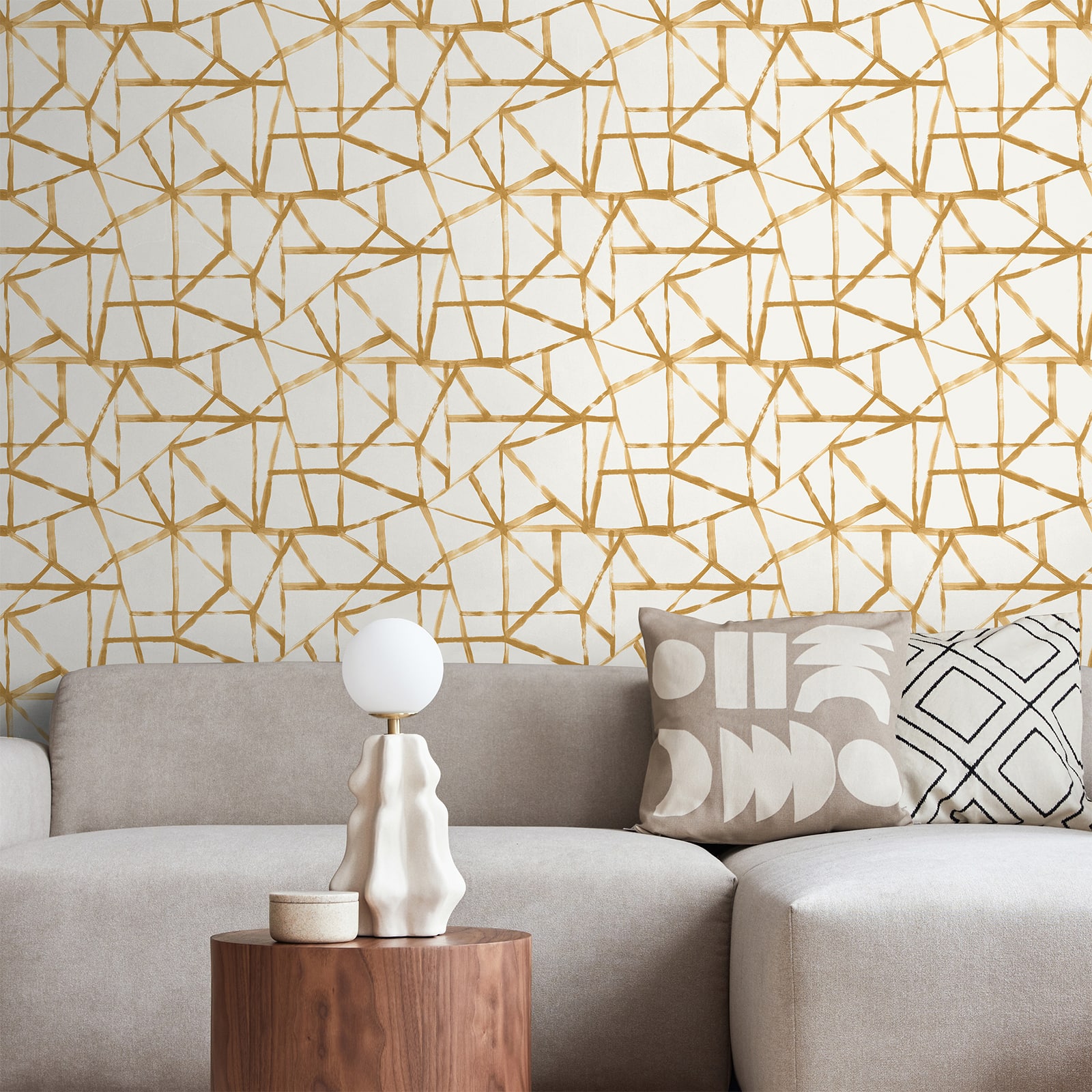Surface Style What&#x27;s Your Angle Peel &#x26; Stick Wallpaper