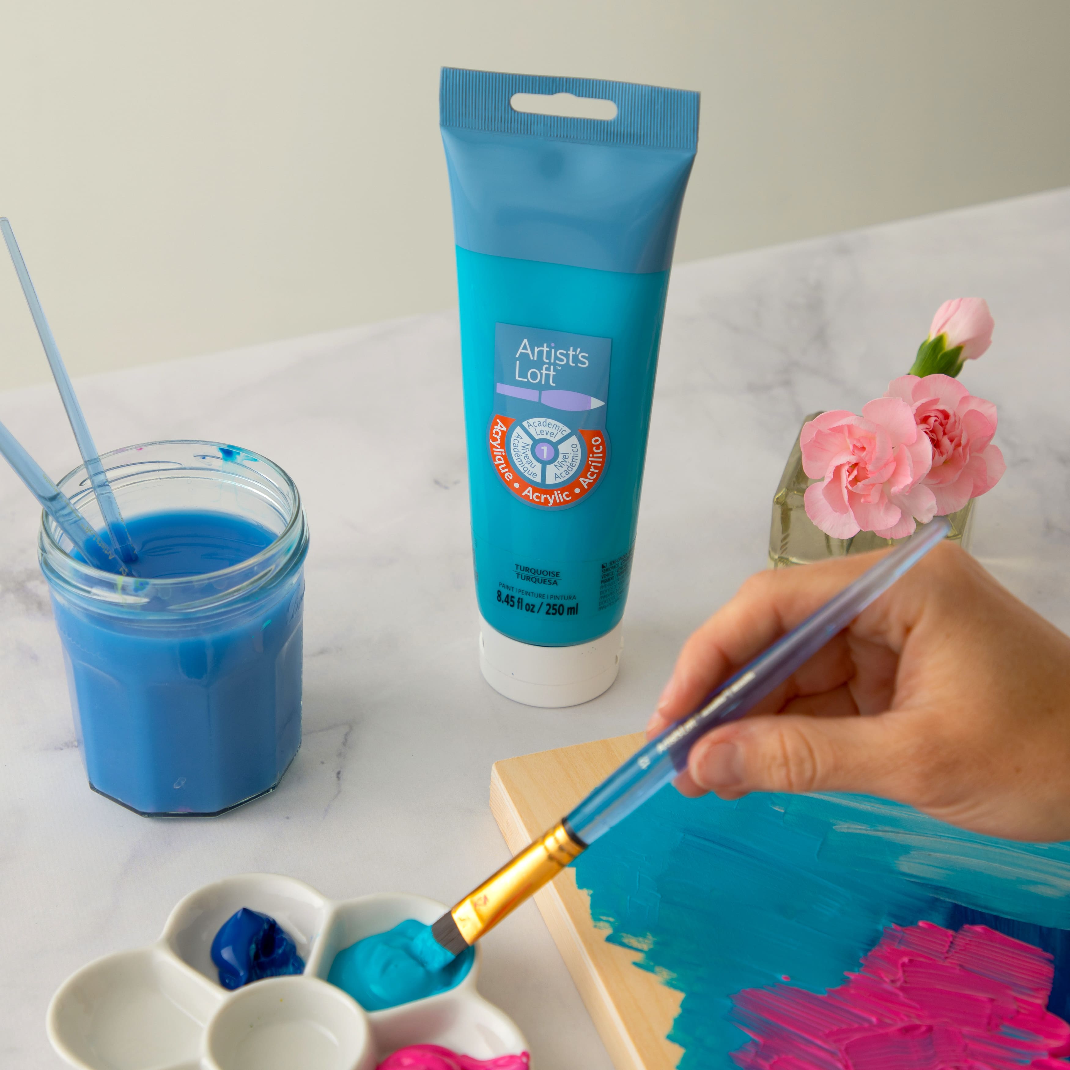 9 Pack: Acrylic Paint by Artist's Loft™, 8.5oz.