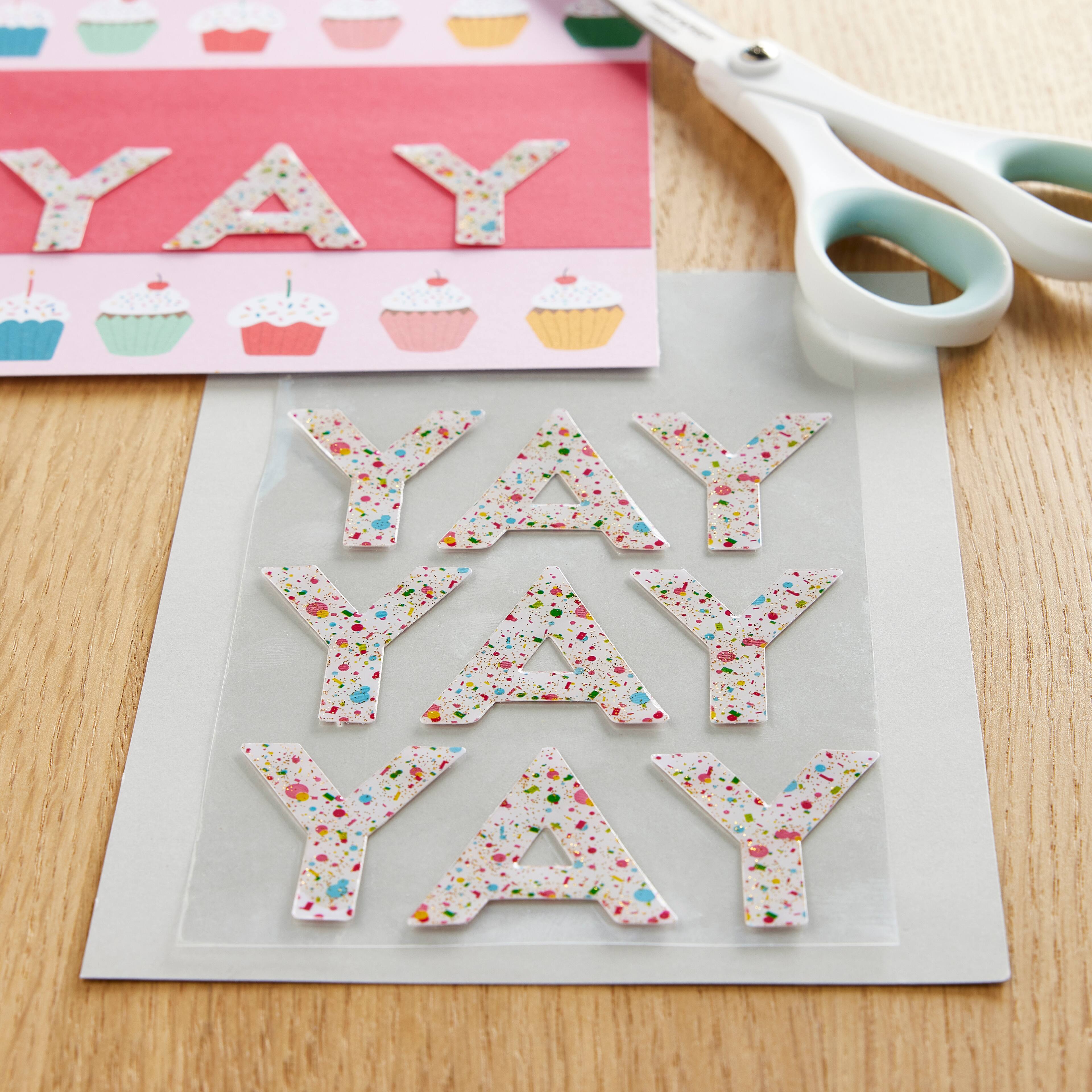 12 Pack: Yay Epoxy Stickers by Recollections&#x2122;