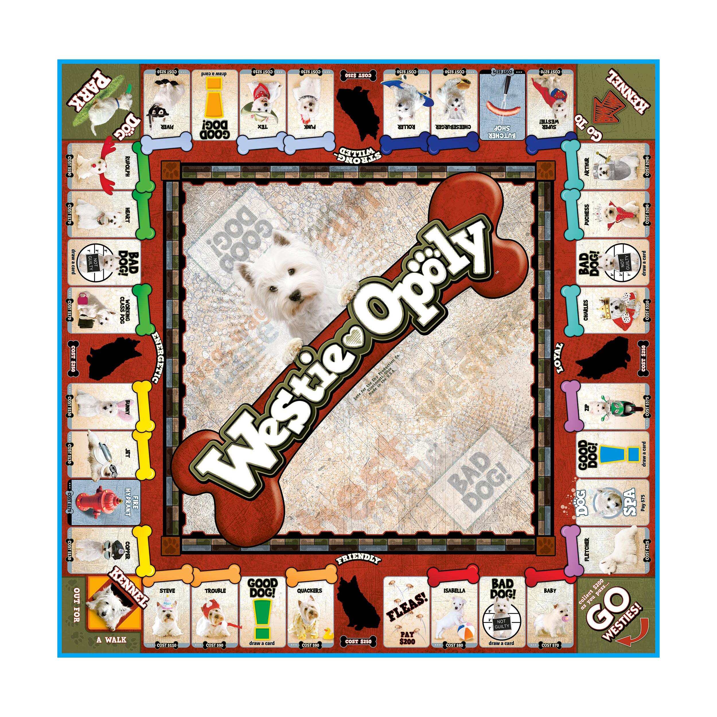 Westie-Opoly&#x2122; Board Game