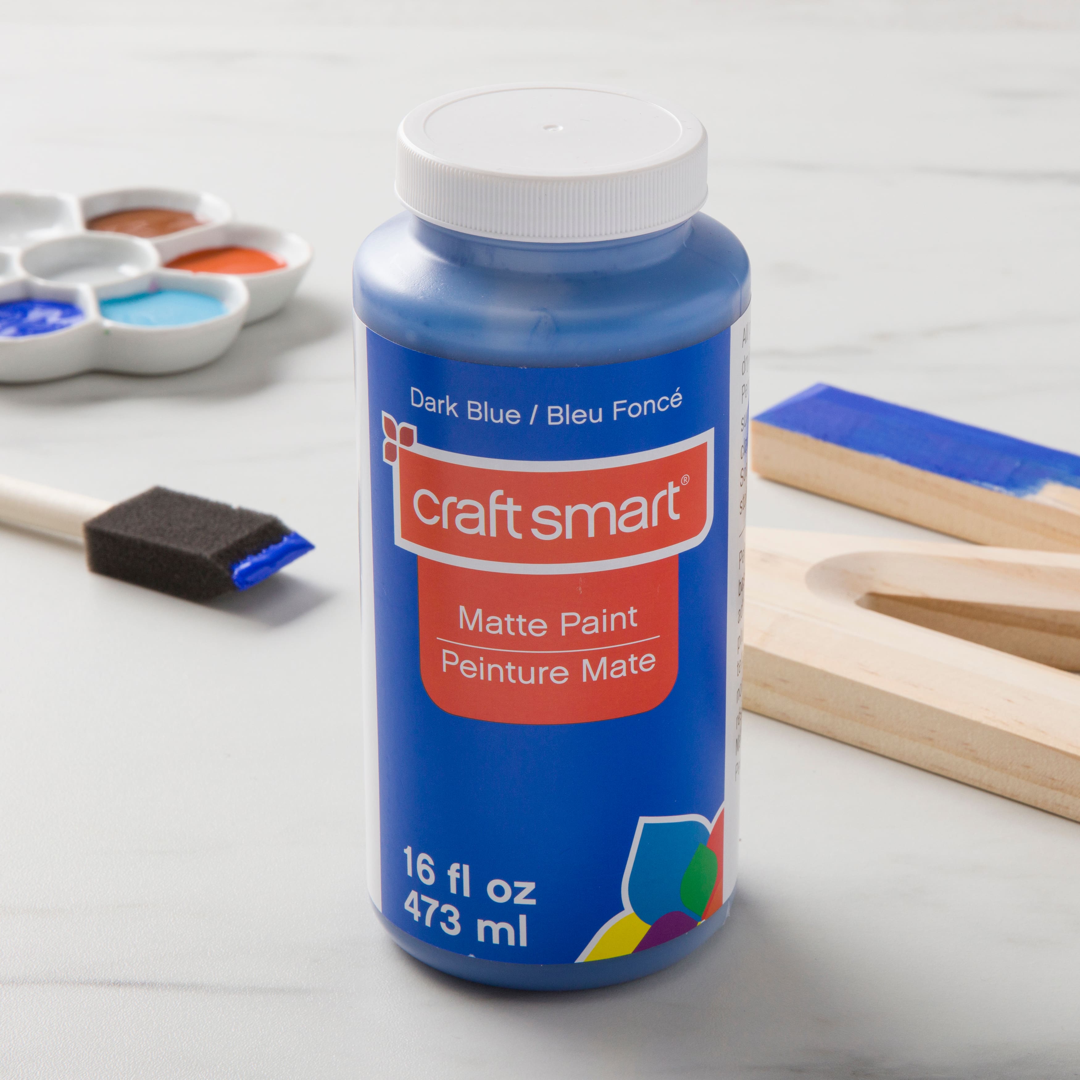 9 Pack: Matte Acrylic Paint by Craft Smart®, 16oz.